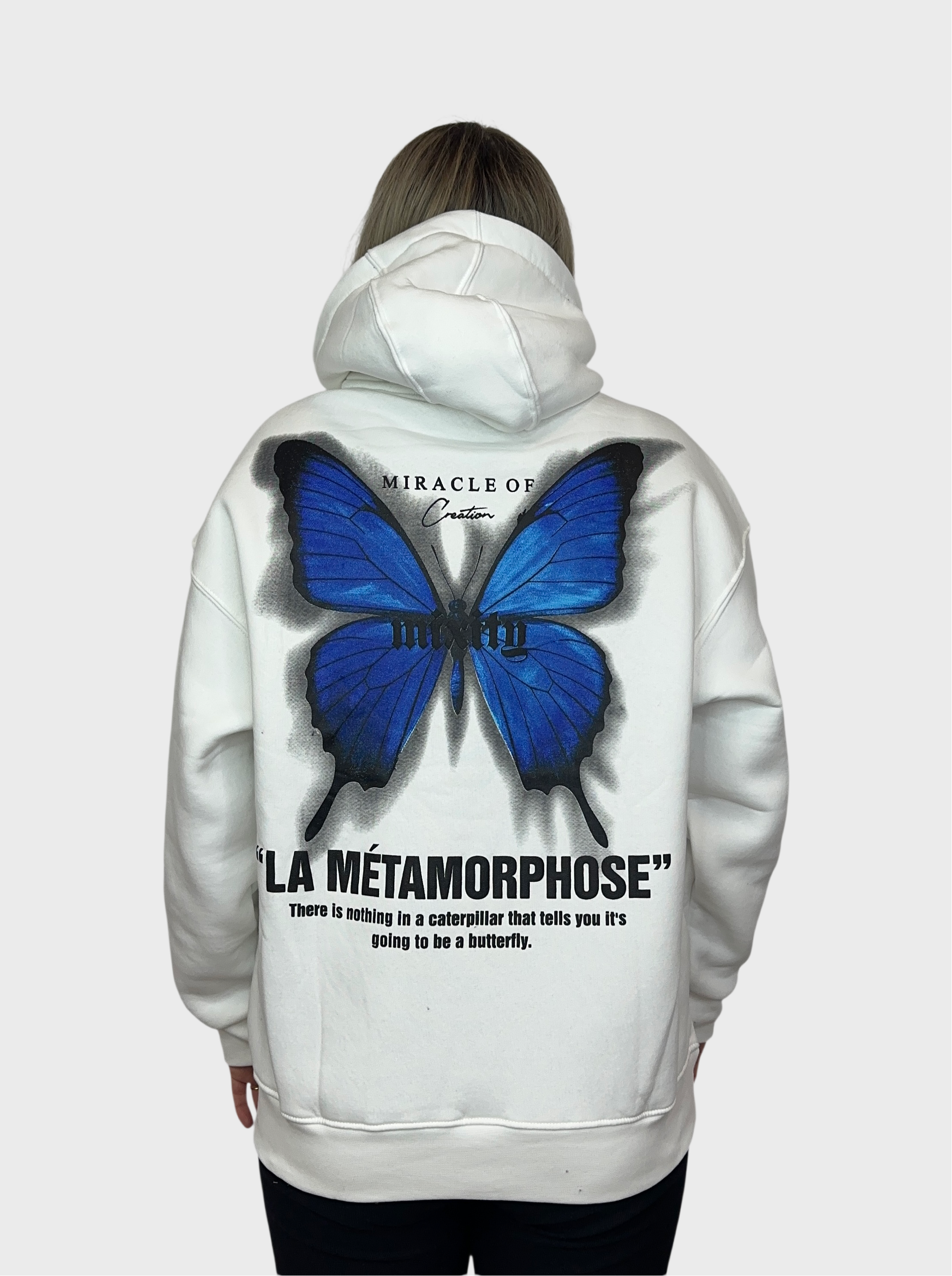 La Métamorphose Hoodie - Wit