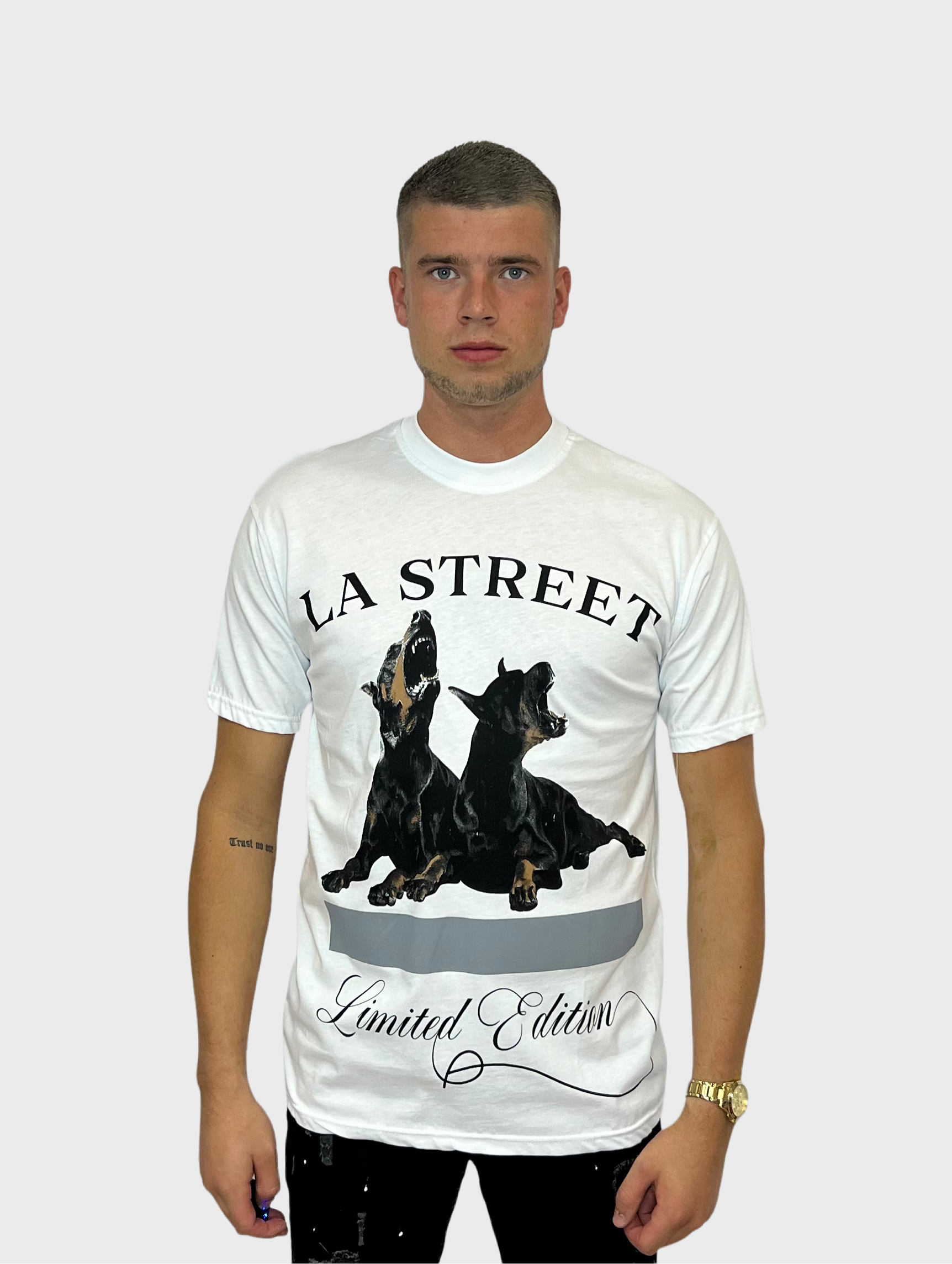 La Street T-Shirt - Wit