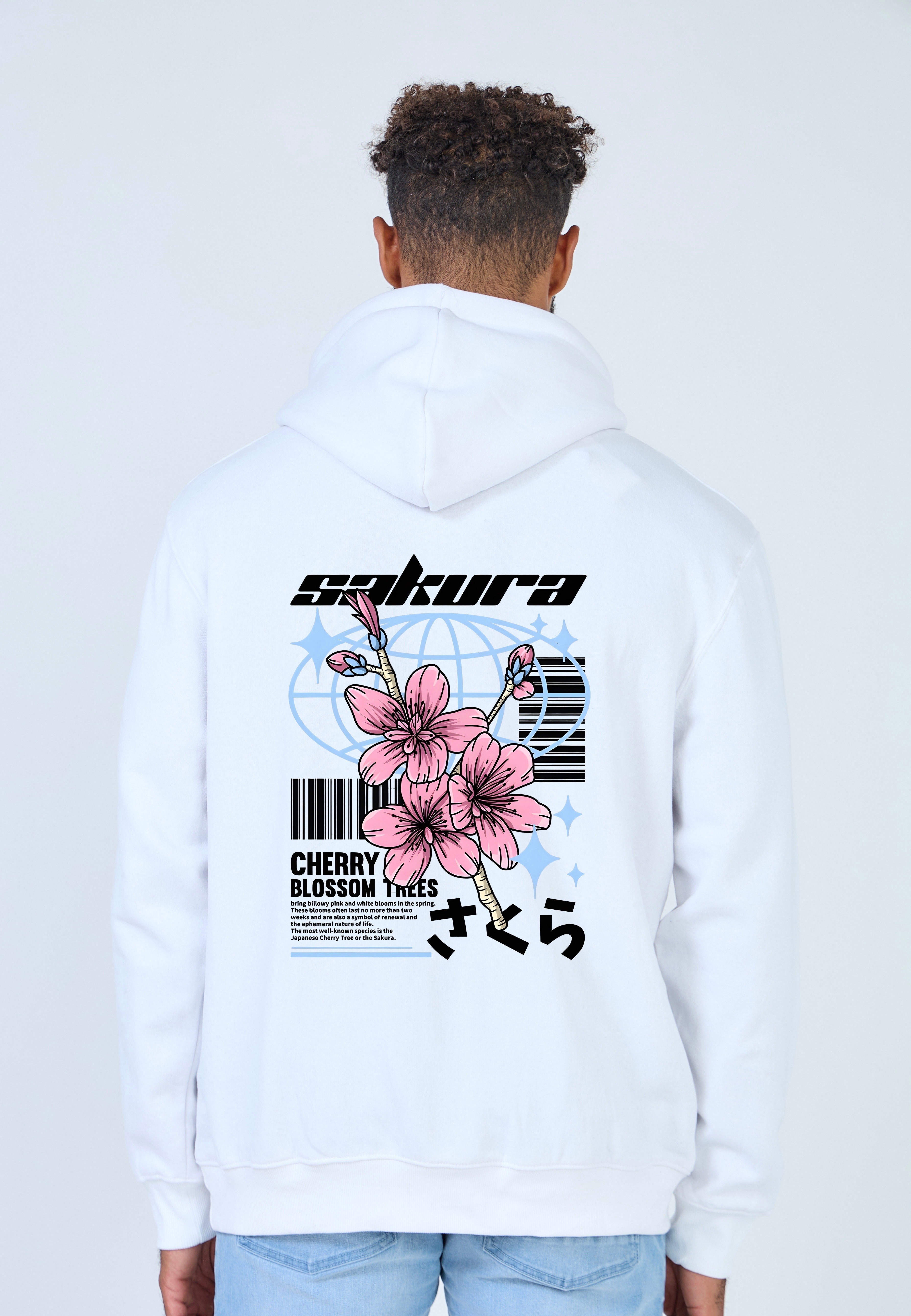 Sakura Hoodie - Wit