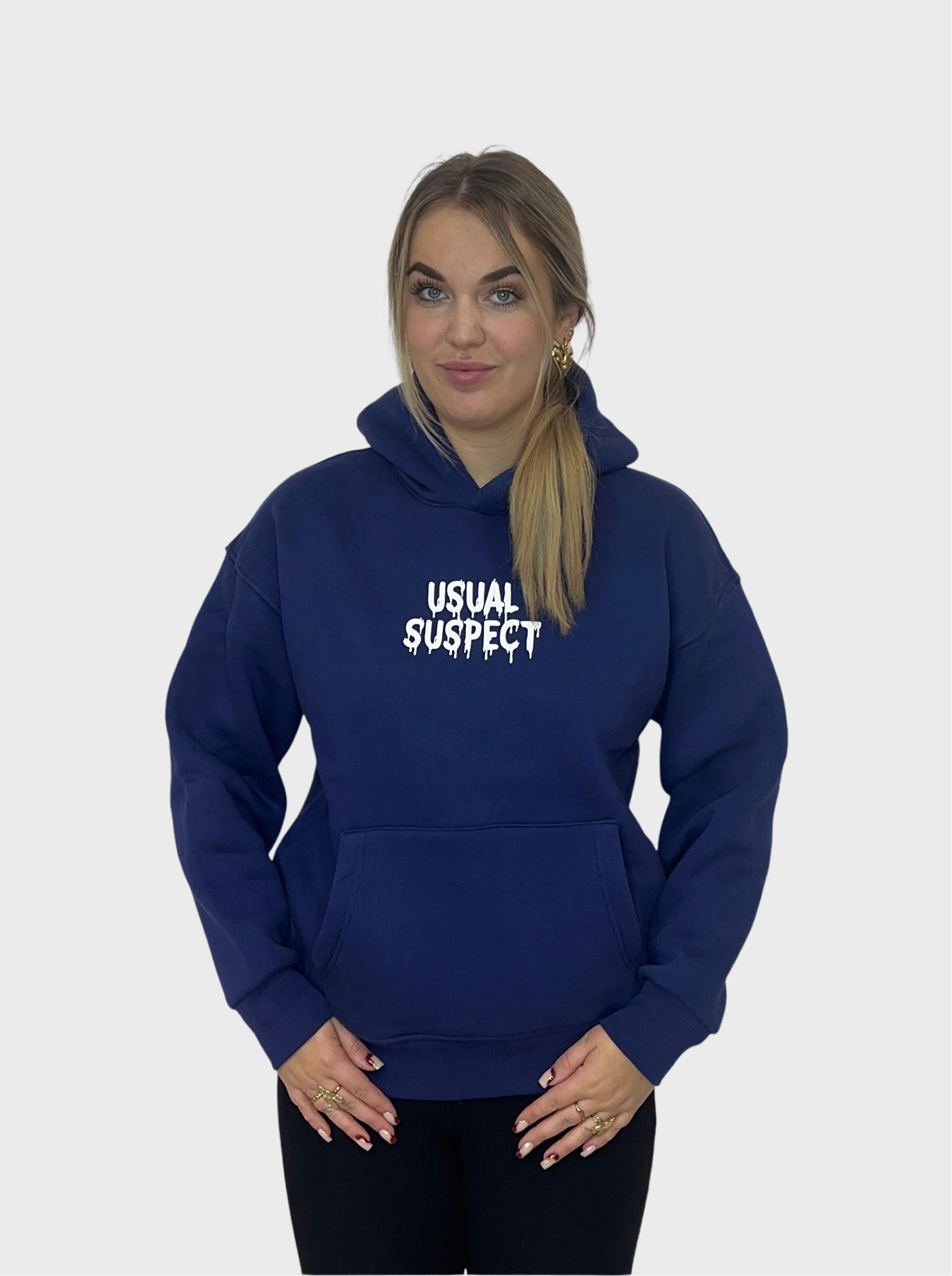 Usual Suspect Hoodie - Navy