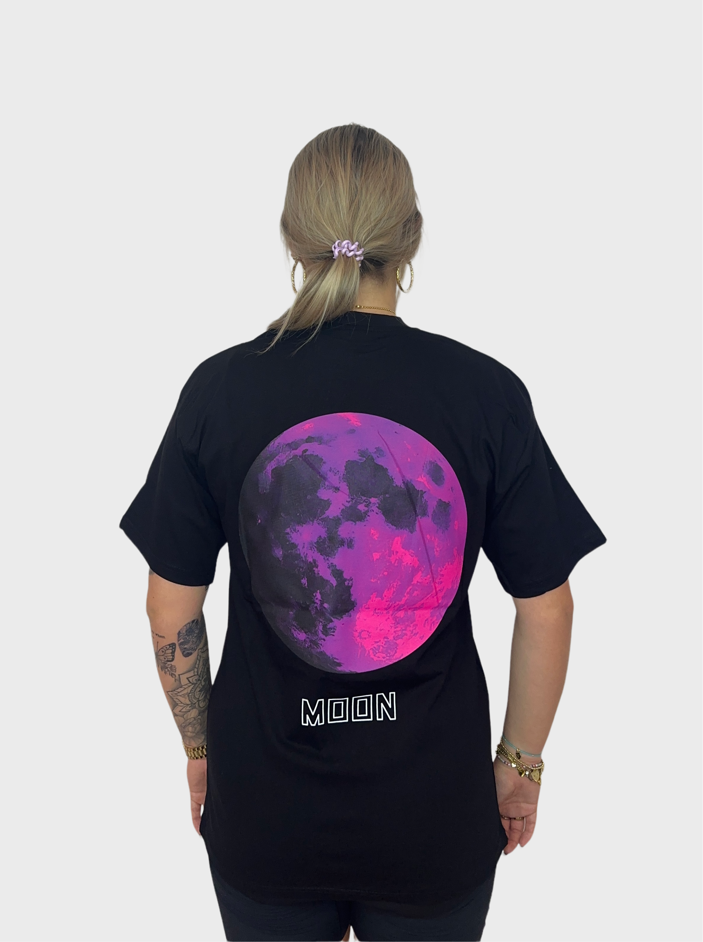 Moon T-Shirt - Zwart