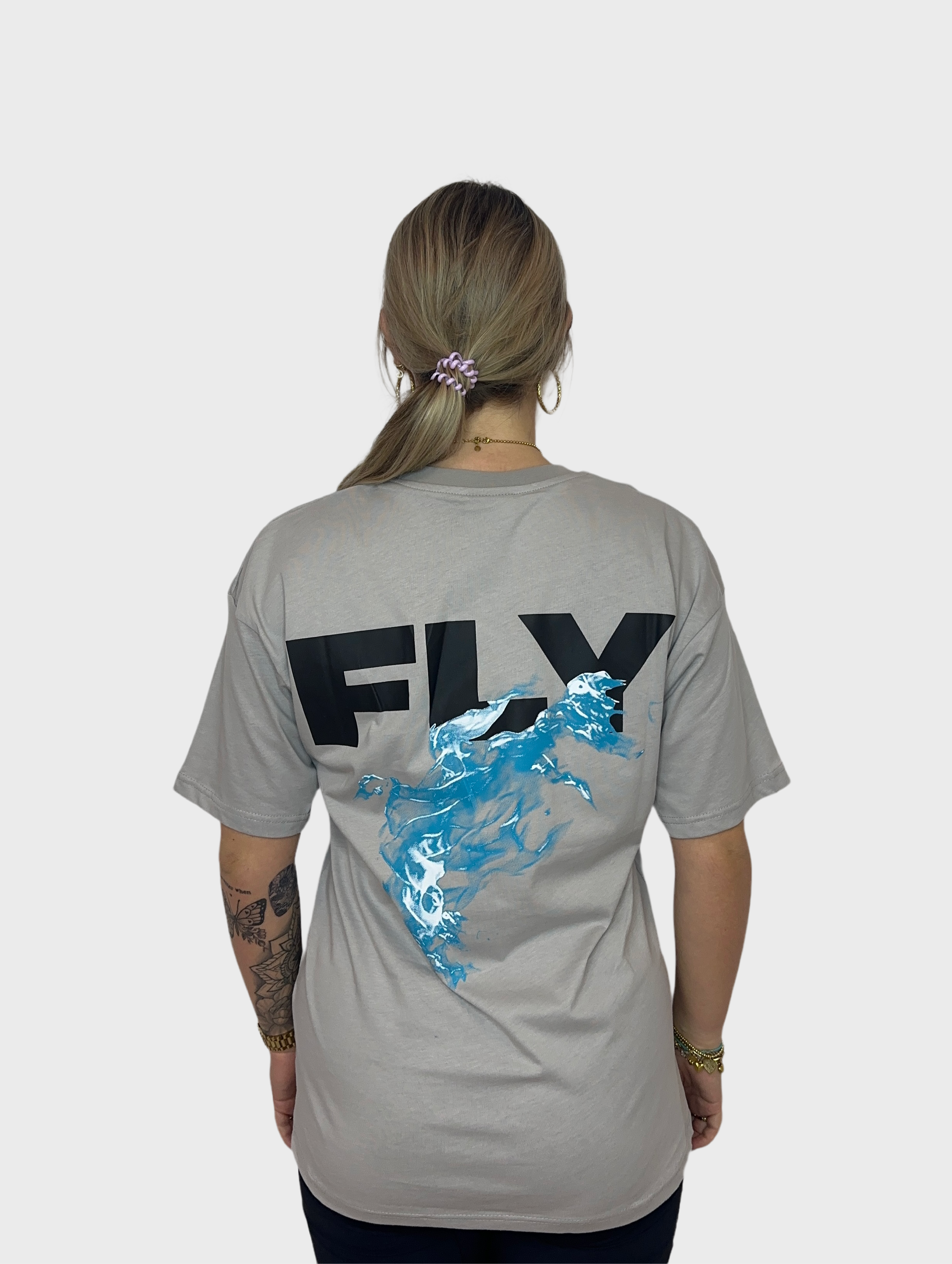 Fly T-Shirt - Grijs