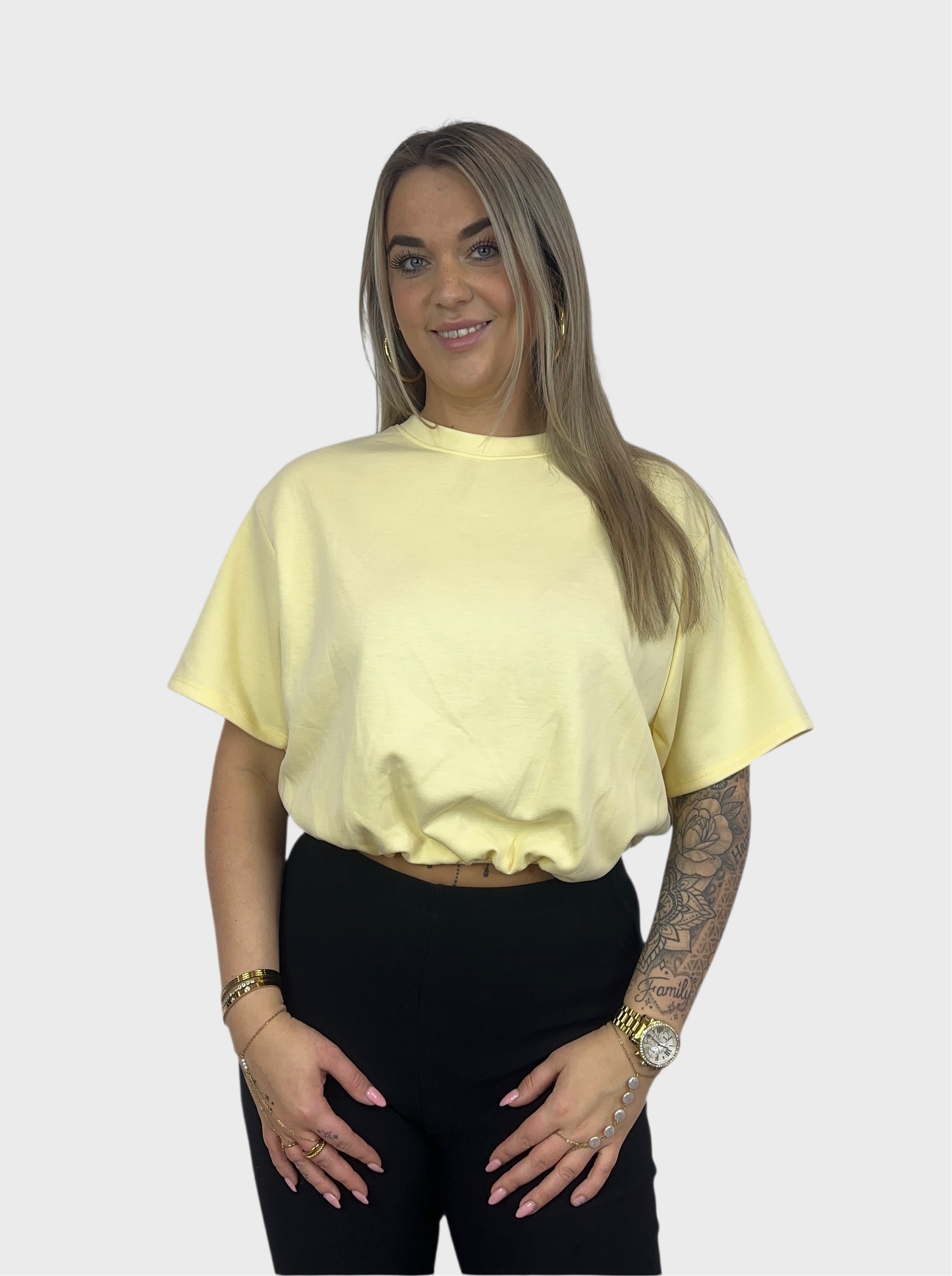 Robine Top - Butter Yellow