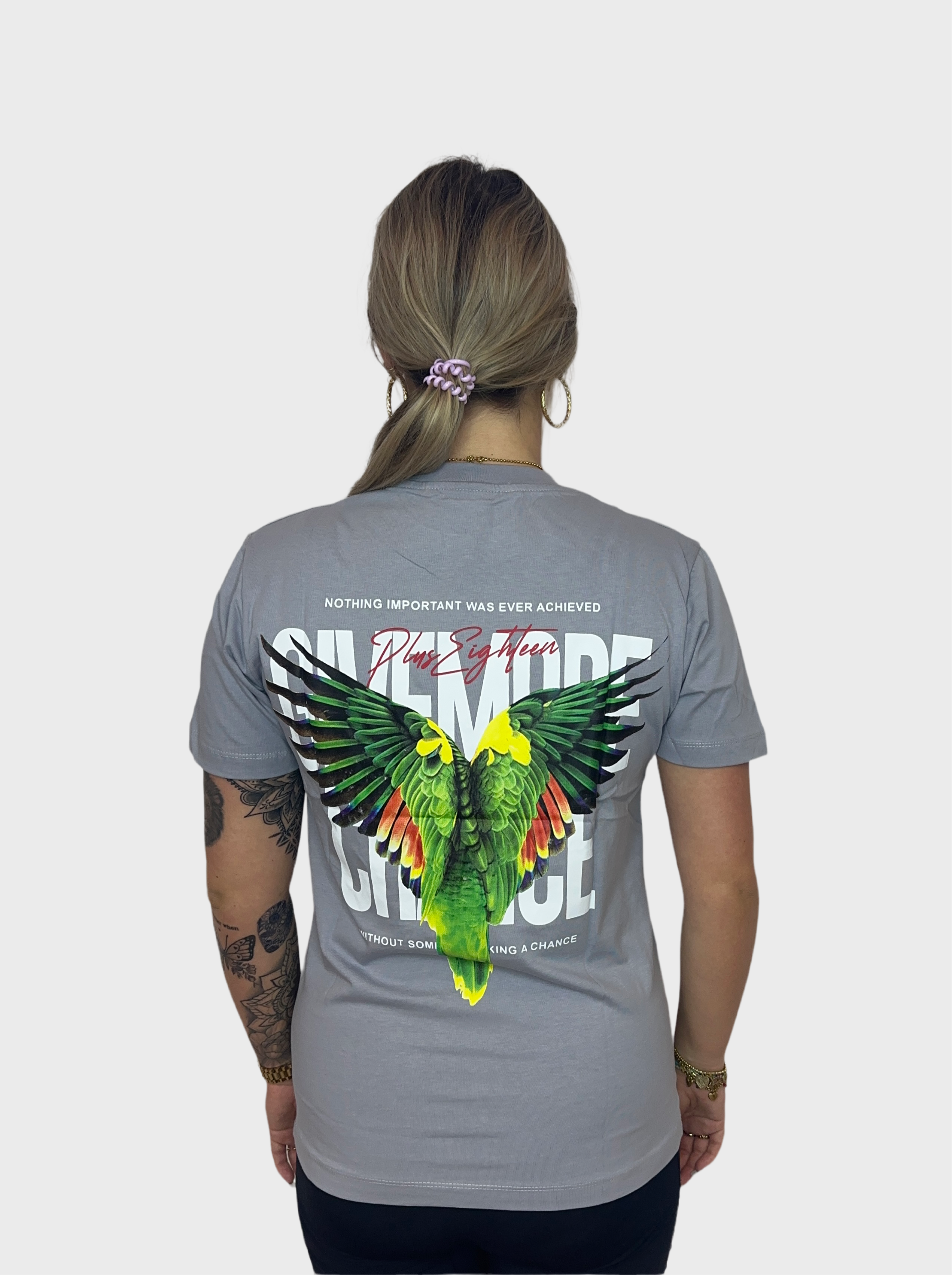 Wings T-Shirt - Grijs