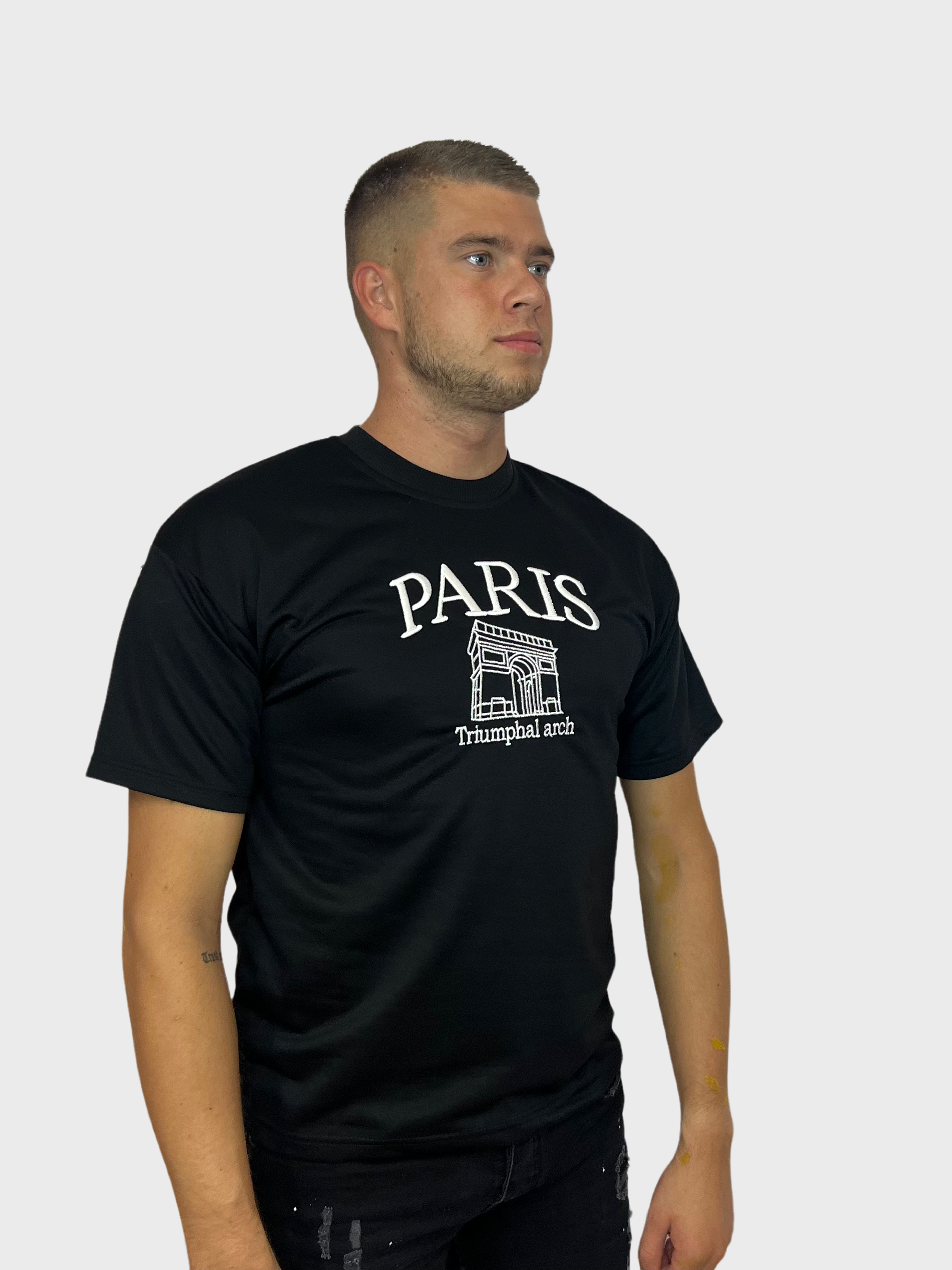 Paris Basic T-Shirt - Zwart