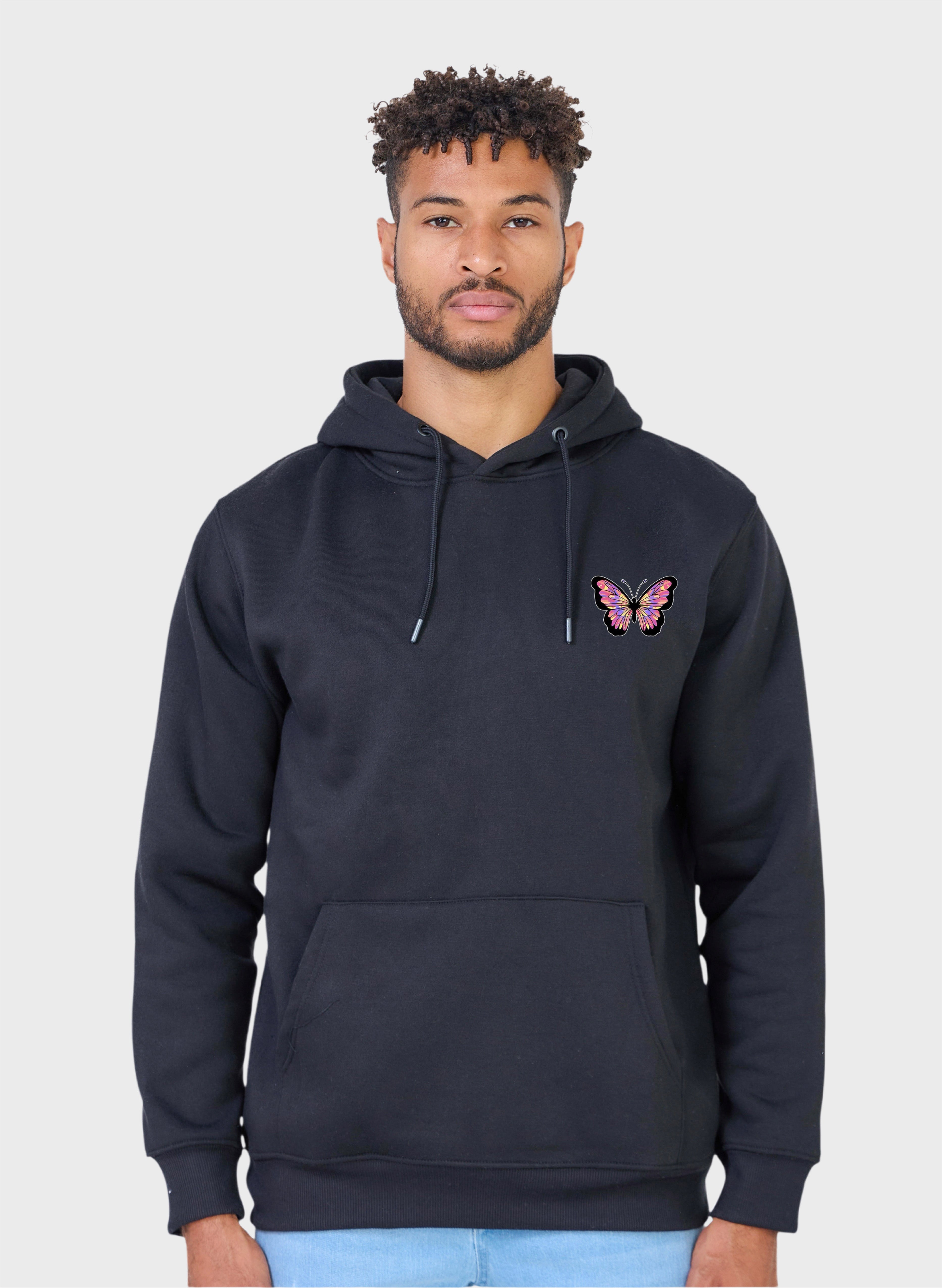 Butterfly Hoodie - Zwart