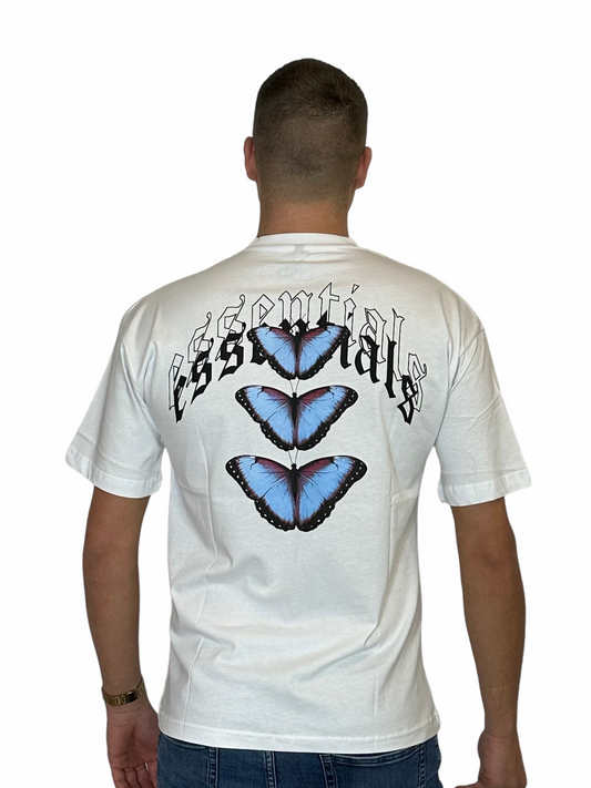 Essentials Butterfly T-Shirt - Wit