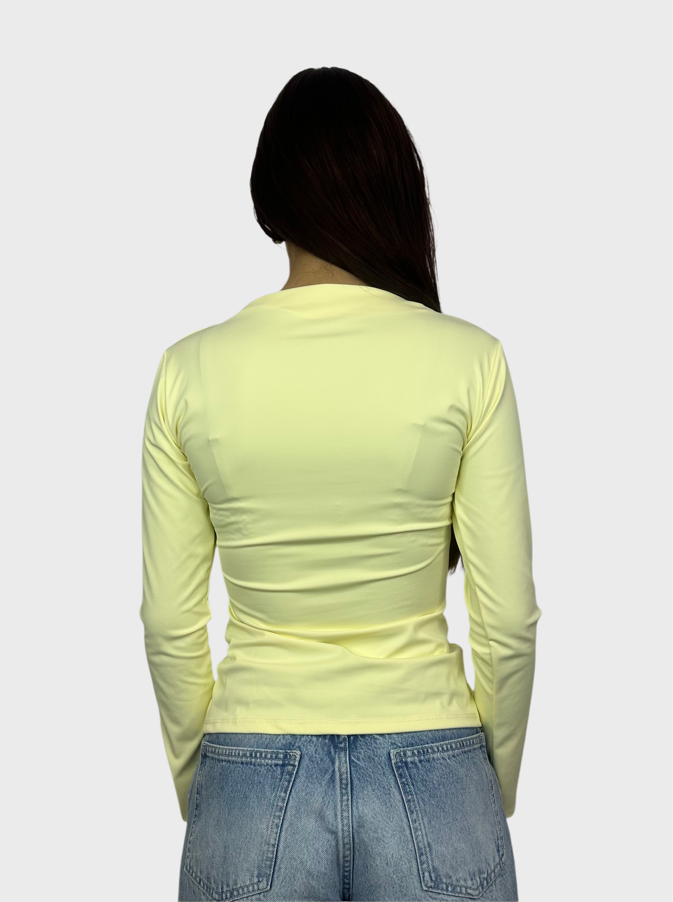 Classy Top - Butter Yellow