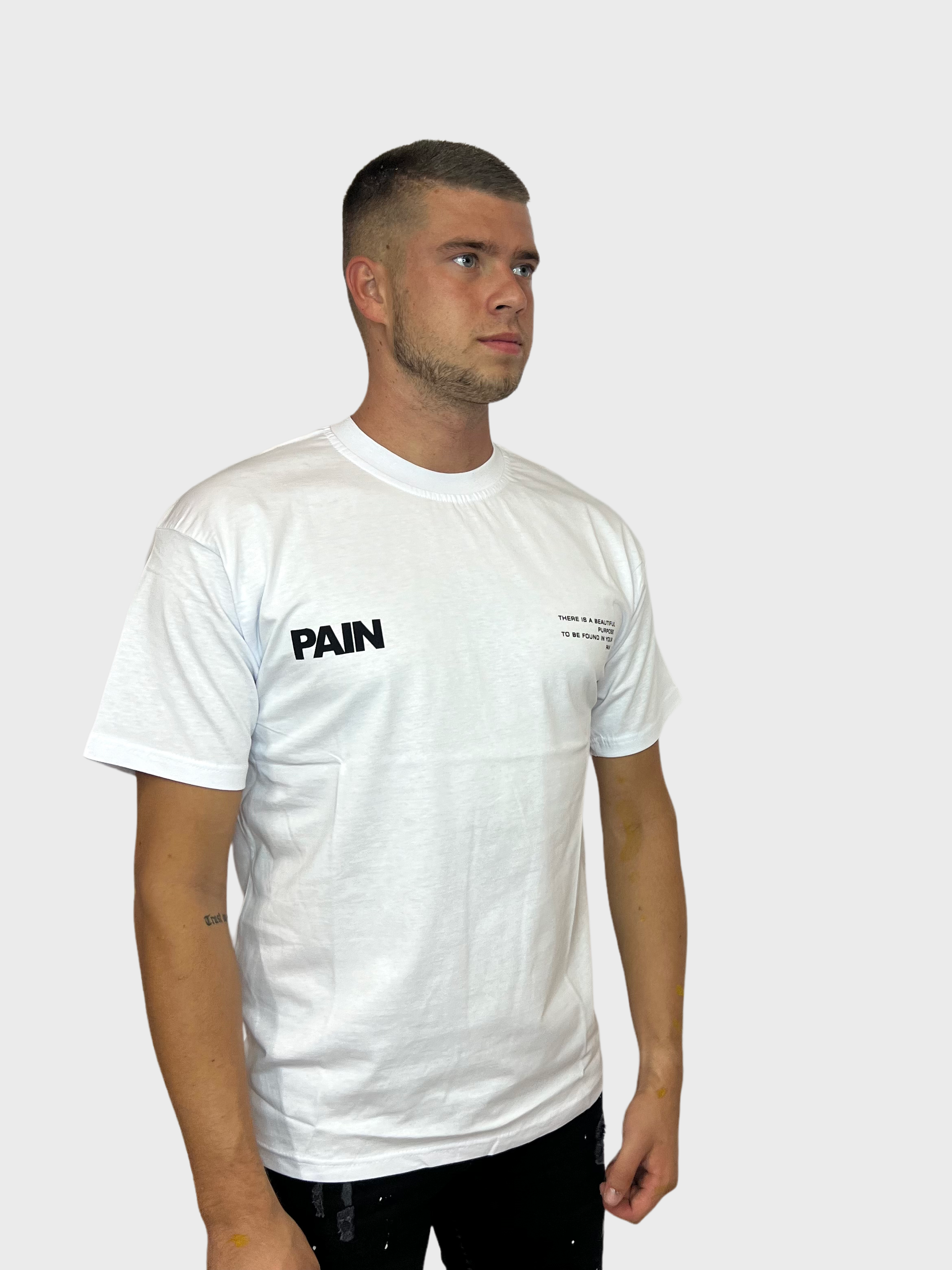 Pain T-Shirt - Wit