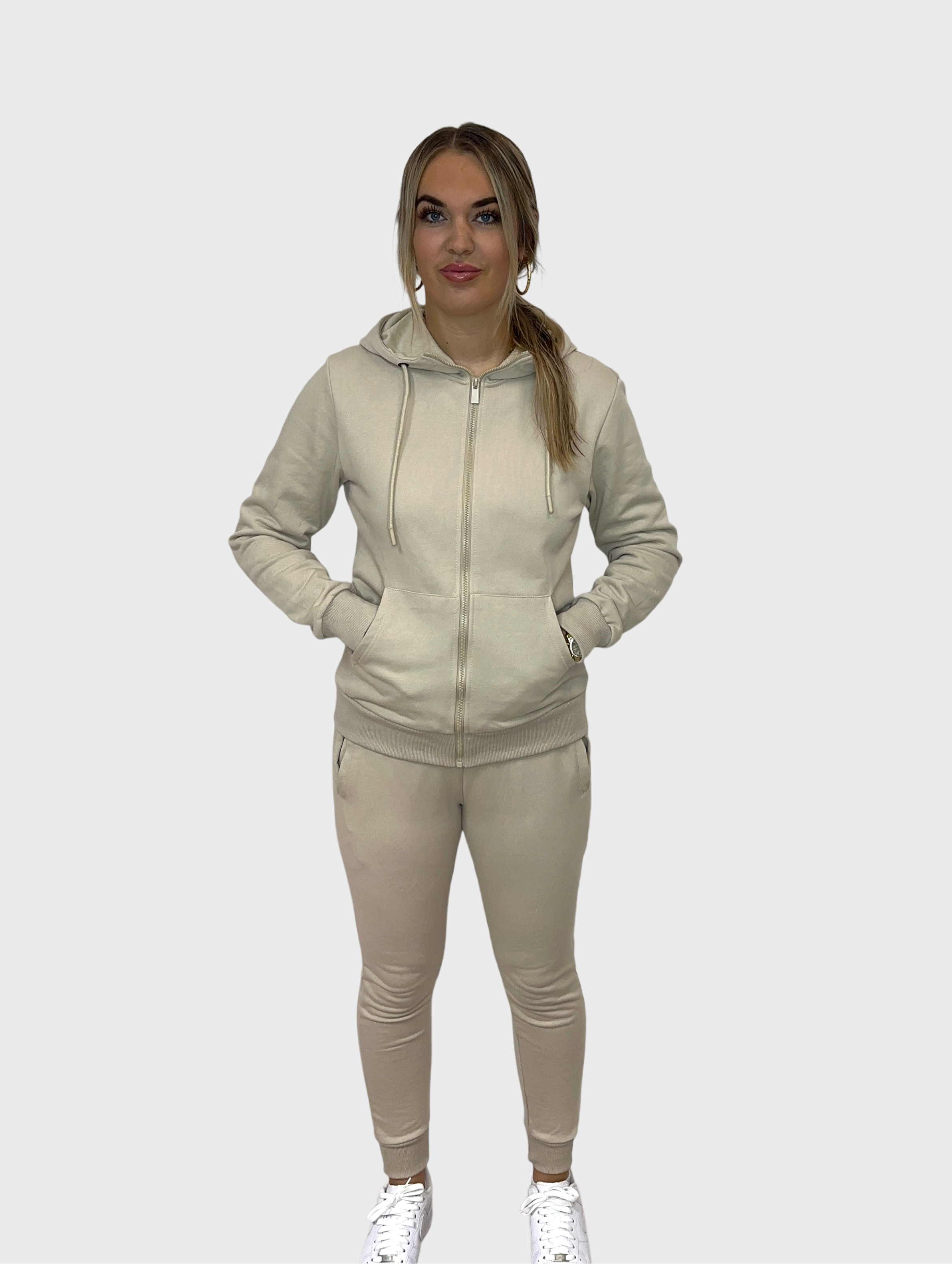 Comfy Vest Trainingspak - Beige