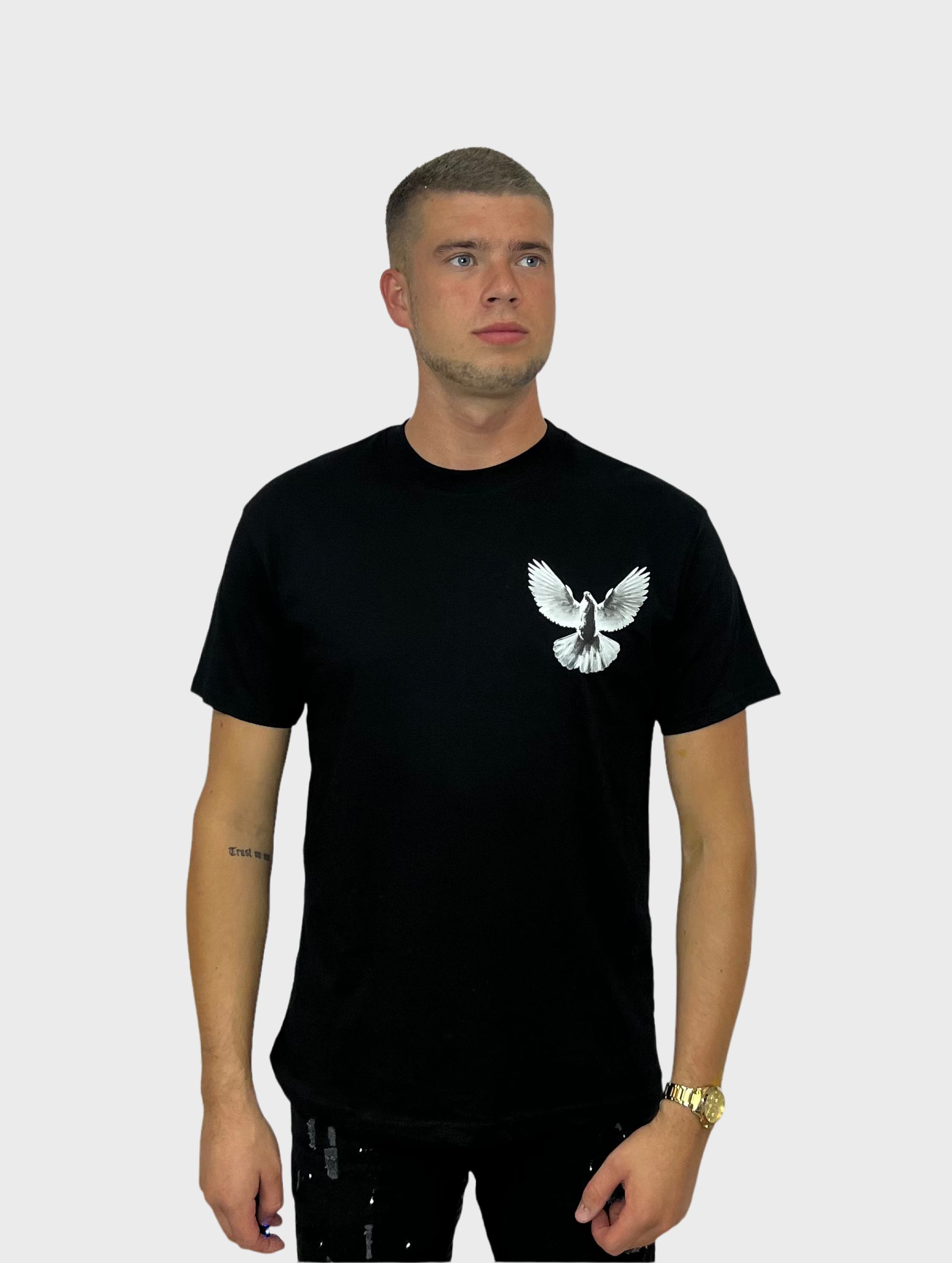 Flying Big T-Shirt - Zwart