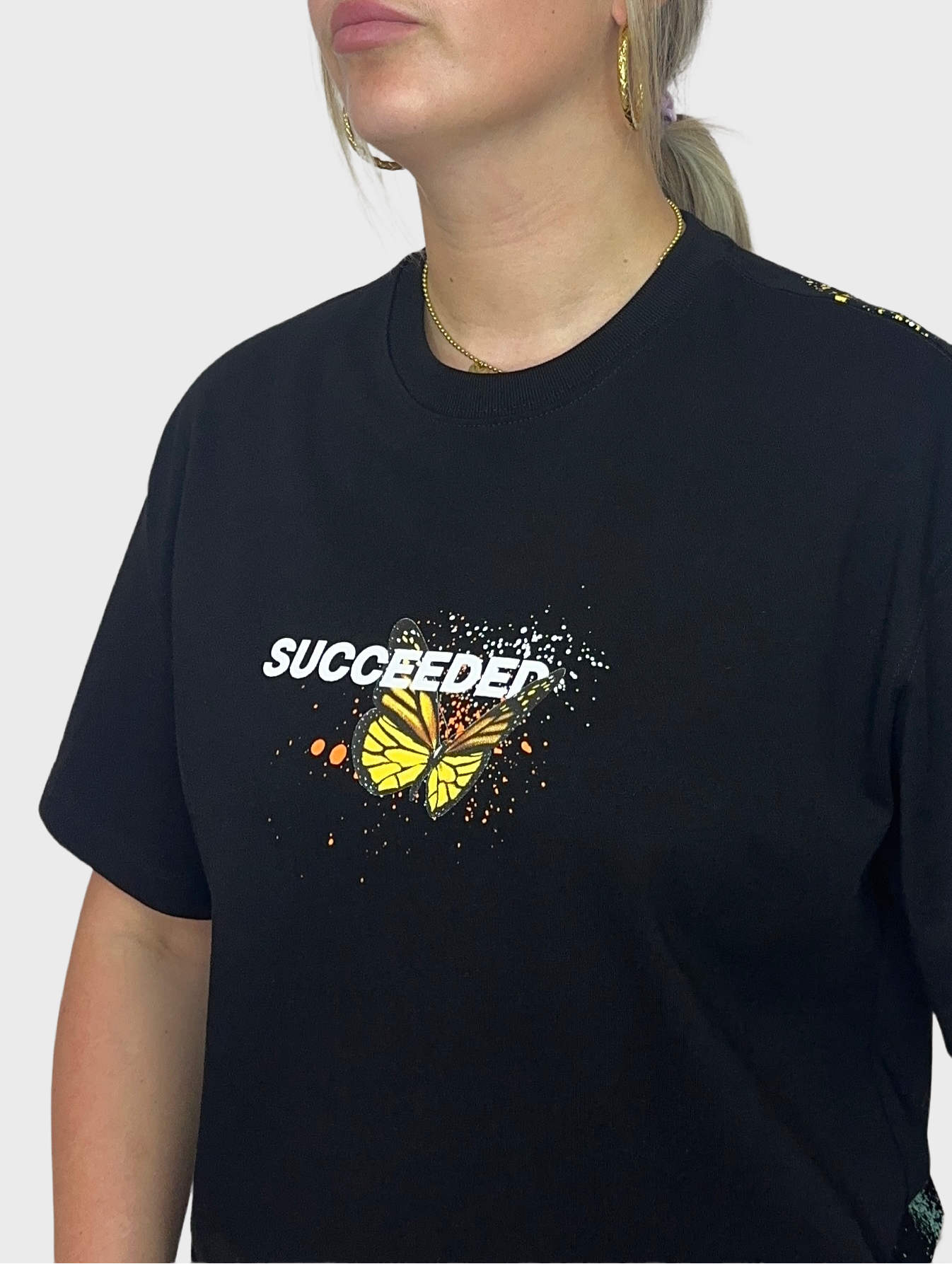 Succeeded T-Shirt - Zwart