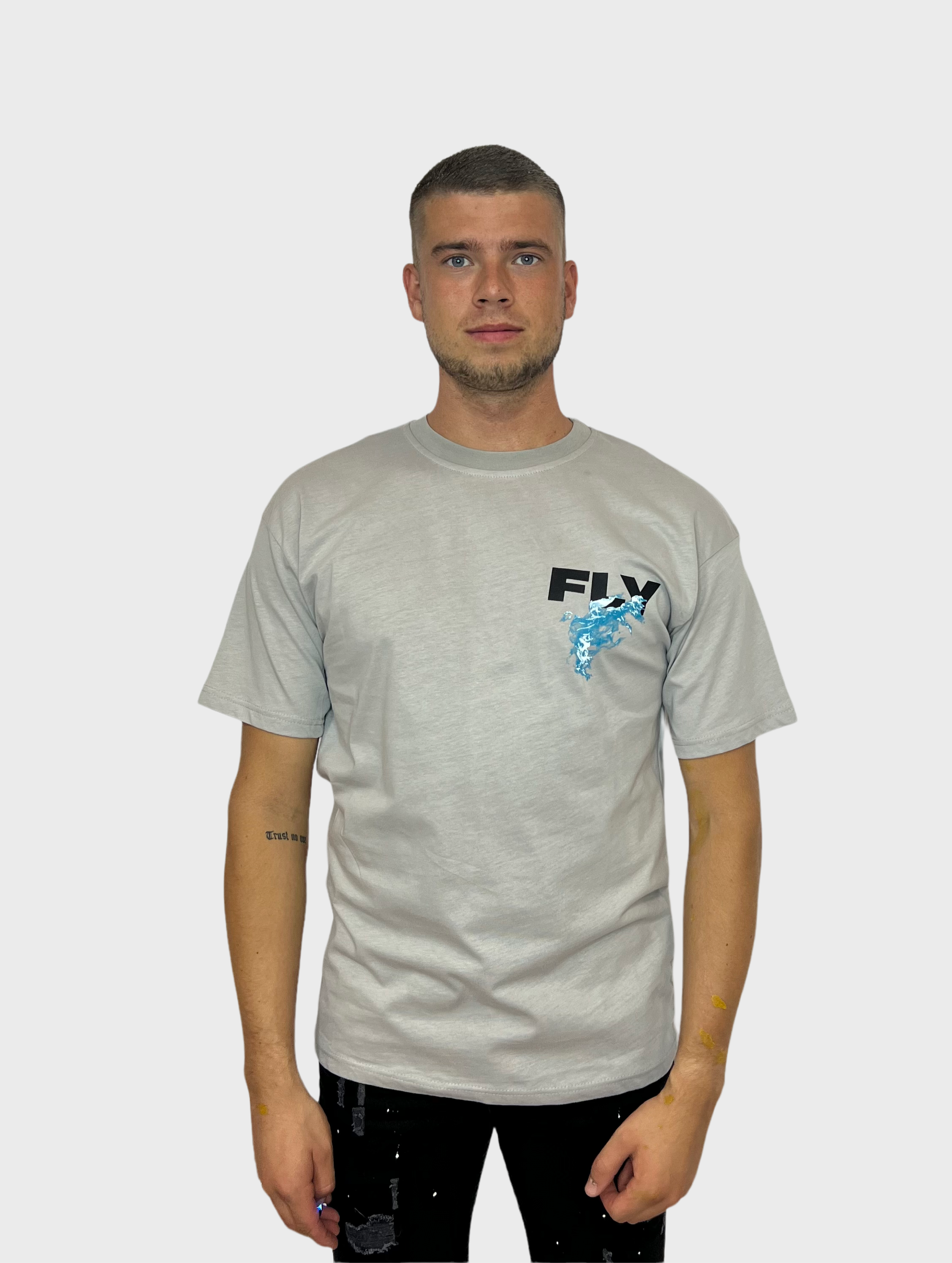 Fly T-Shirt - Grijs