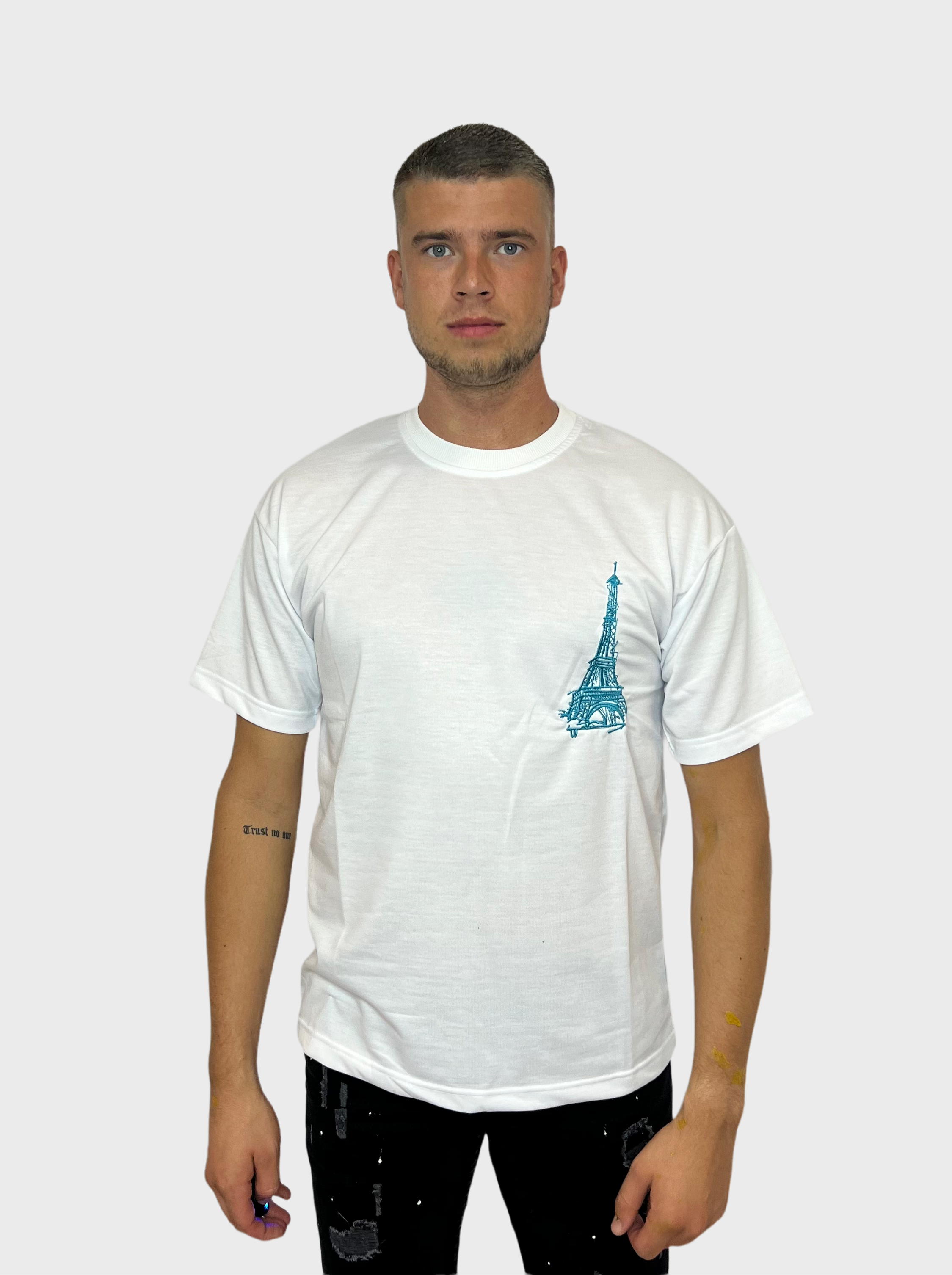 Eiffeltoren T-Shirt - Wit