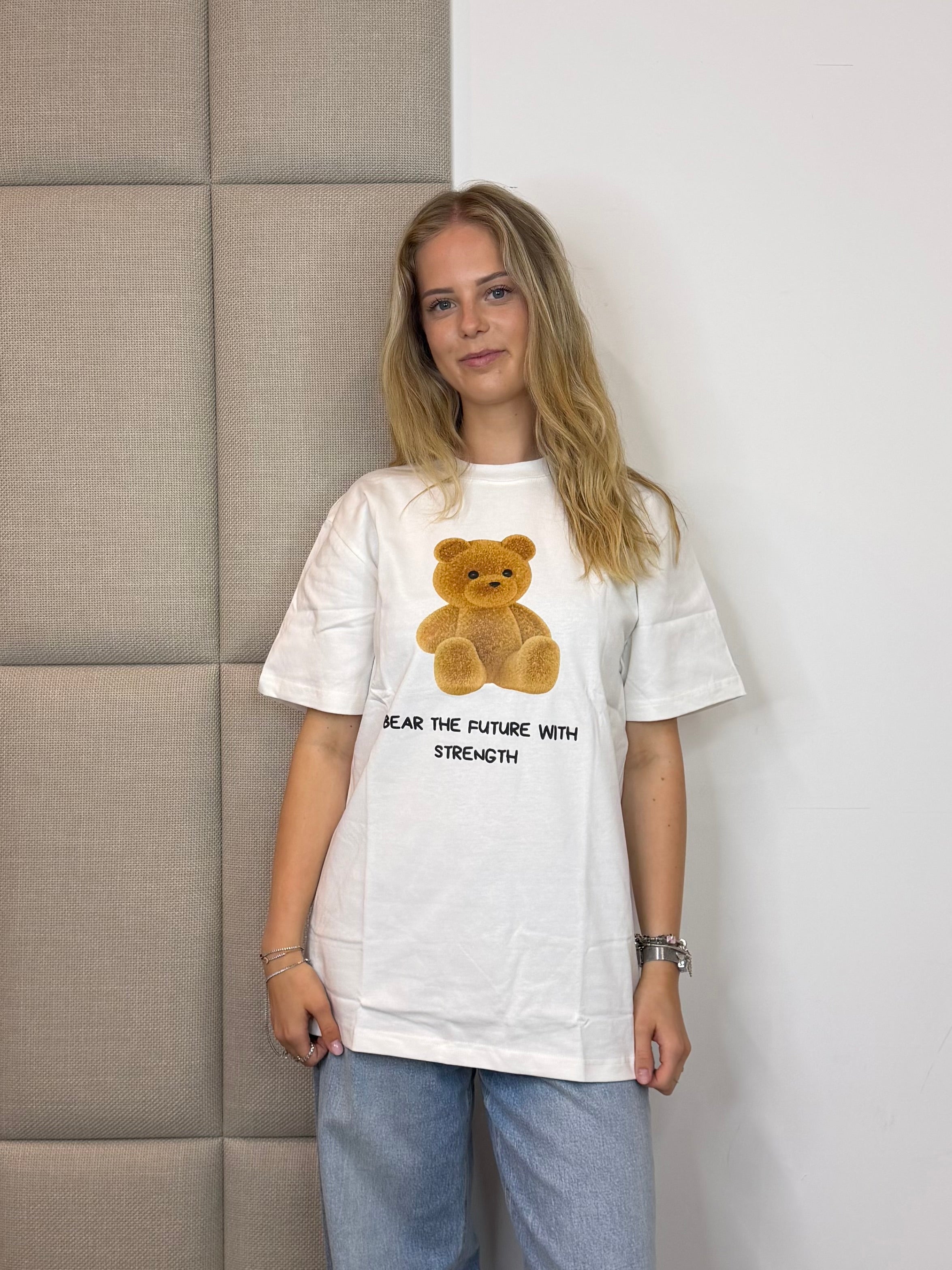 Teddy Bear T-Shirt - Wit