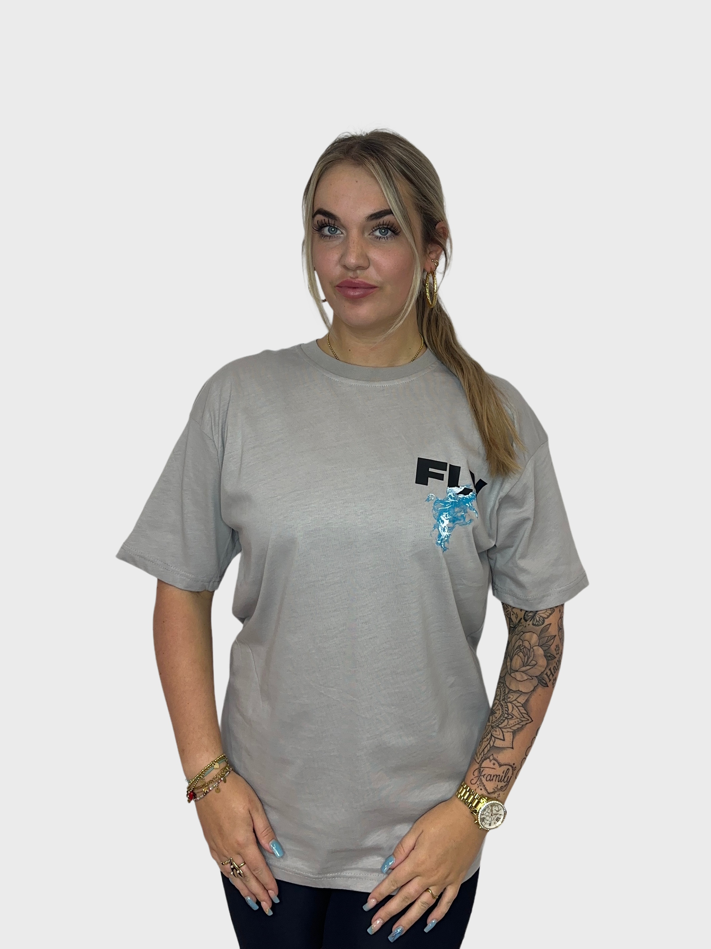 Fly T-Shirt - Grijs