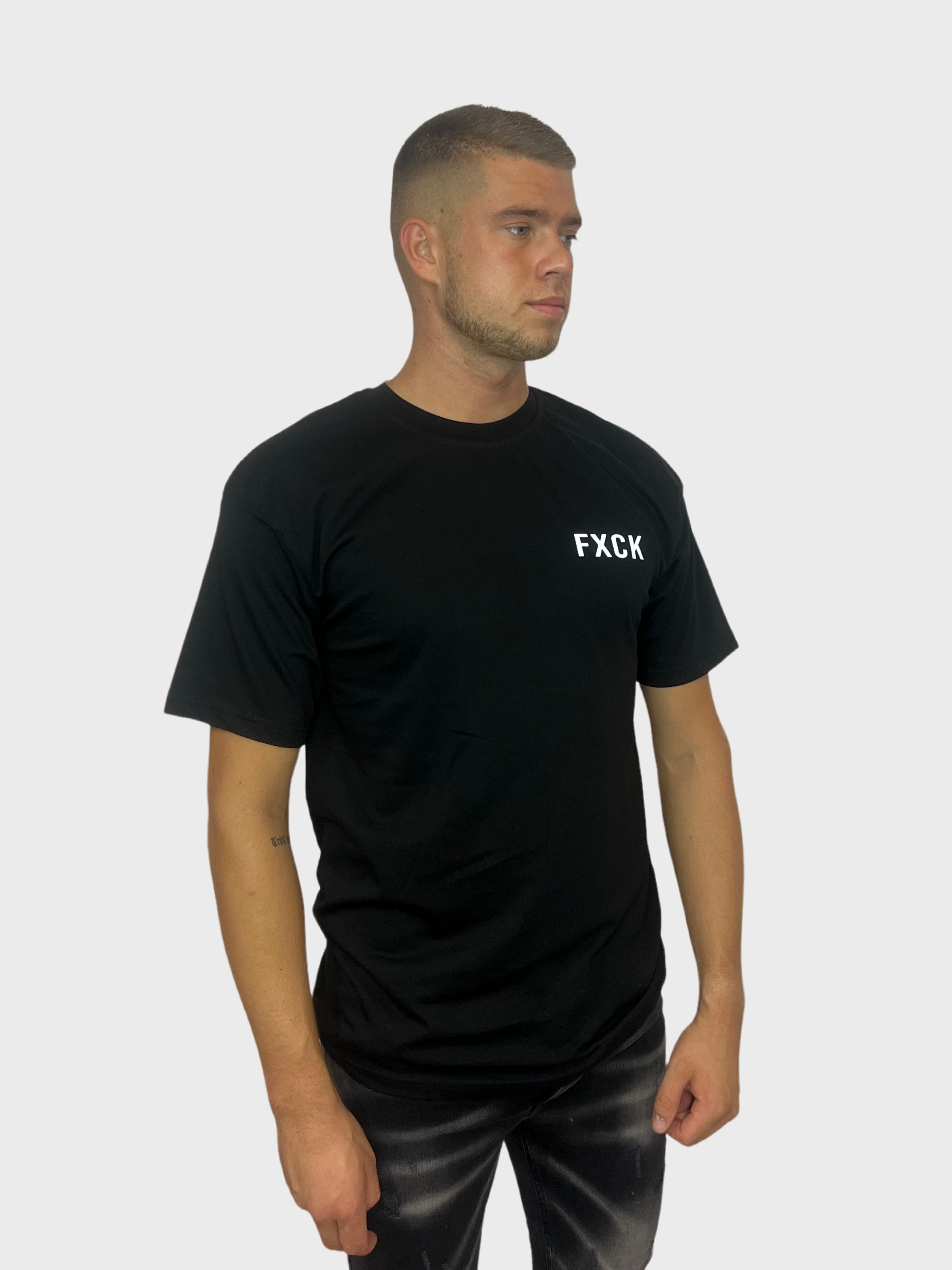 Fxck T-Shirt - Zwart