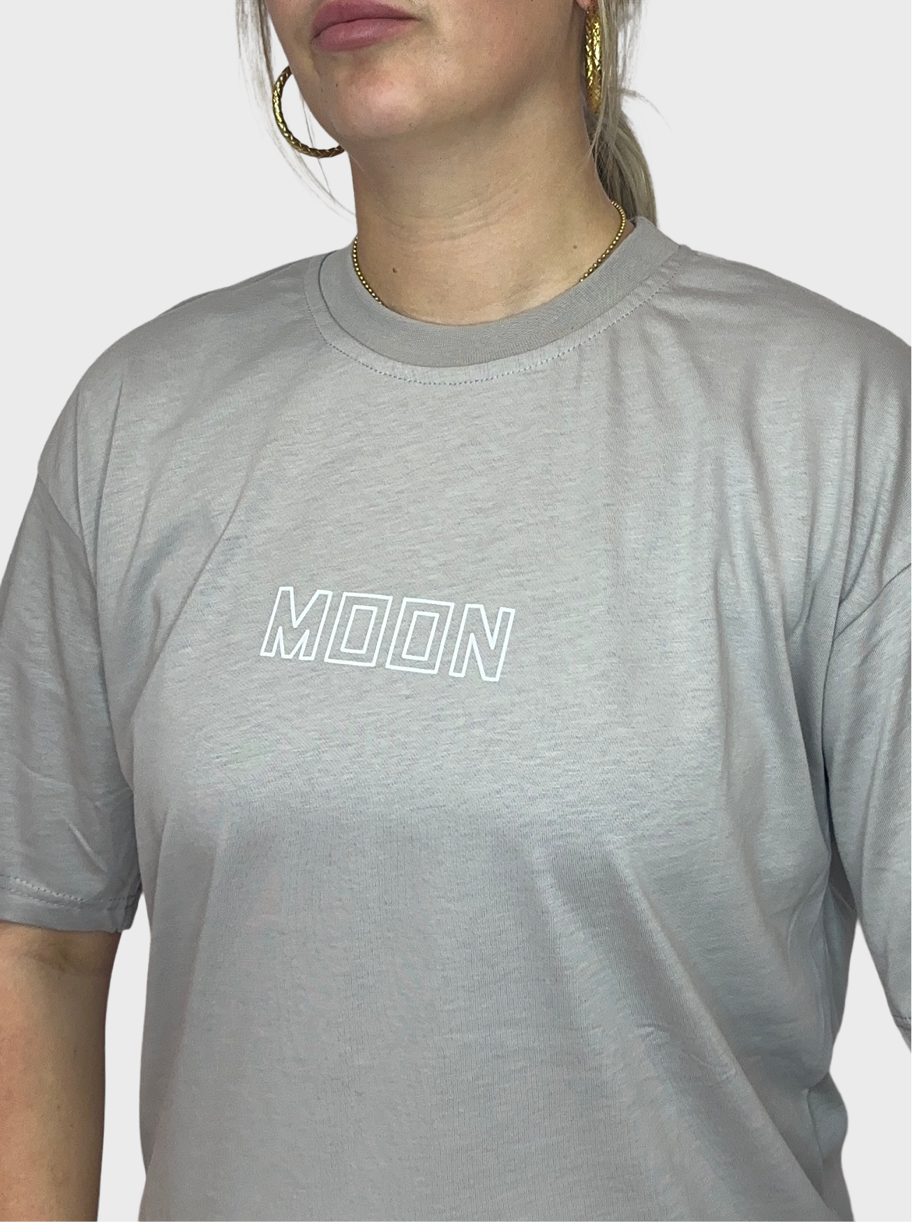 Moon T-Shirt - Grijs