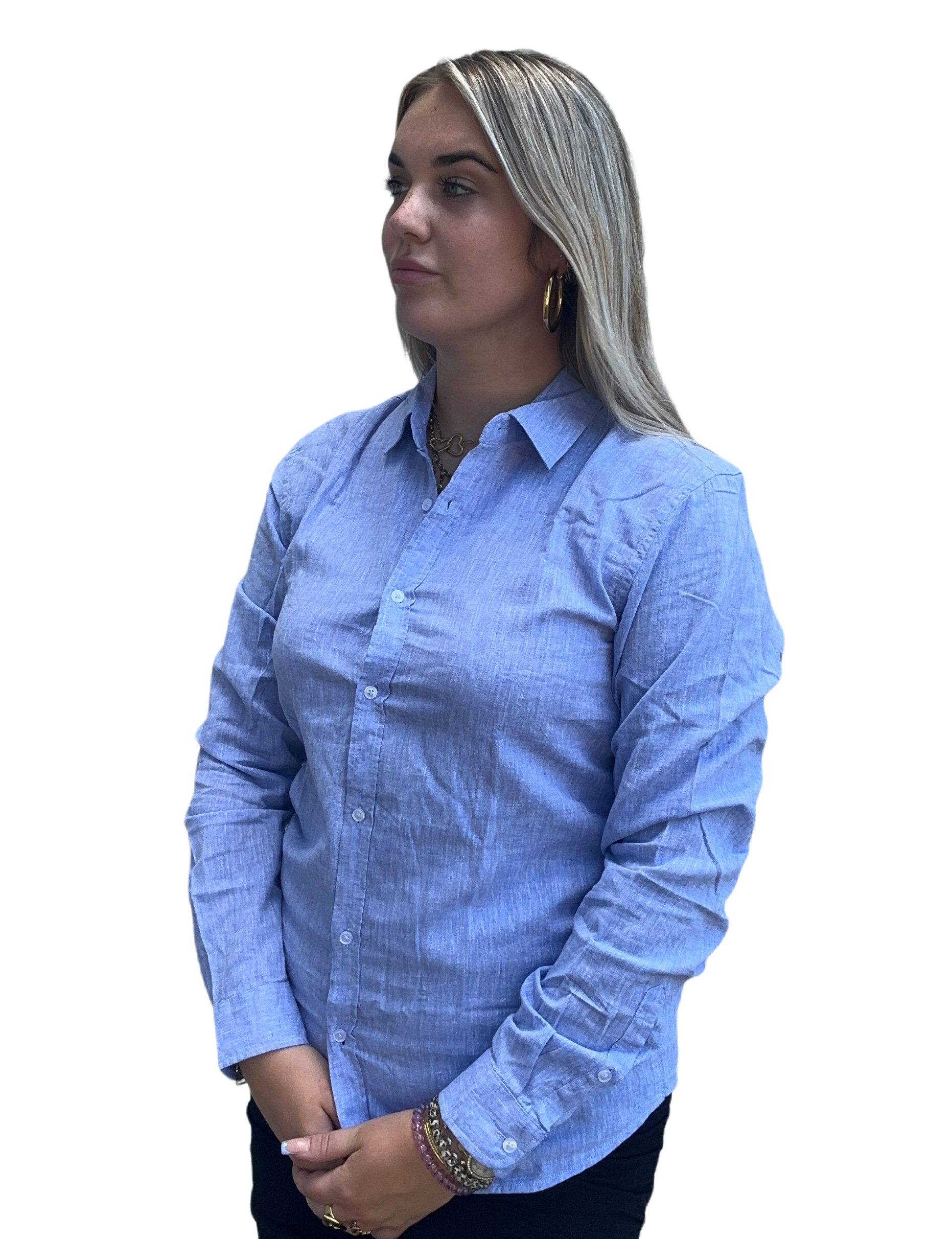 Perfect Blouse - Baby Blauw