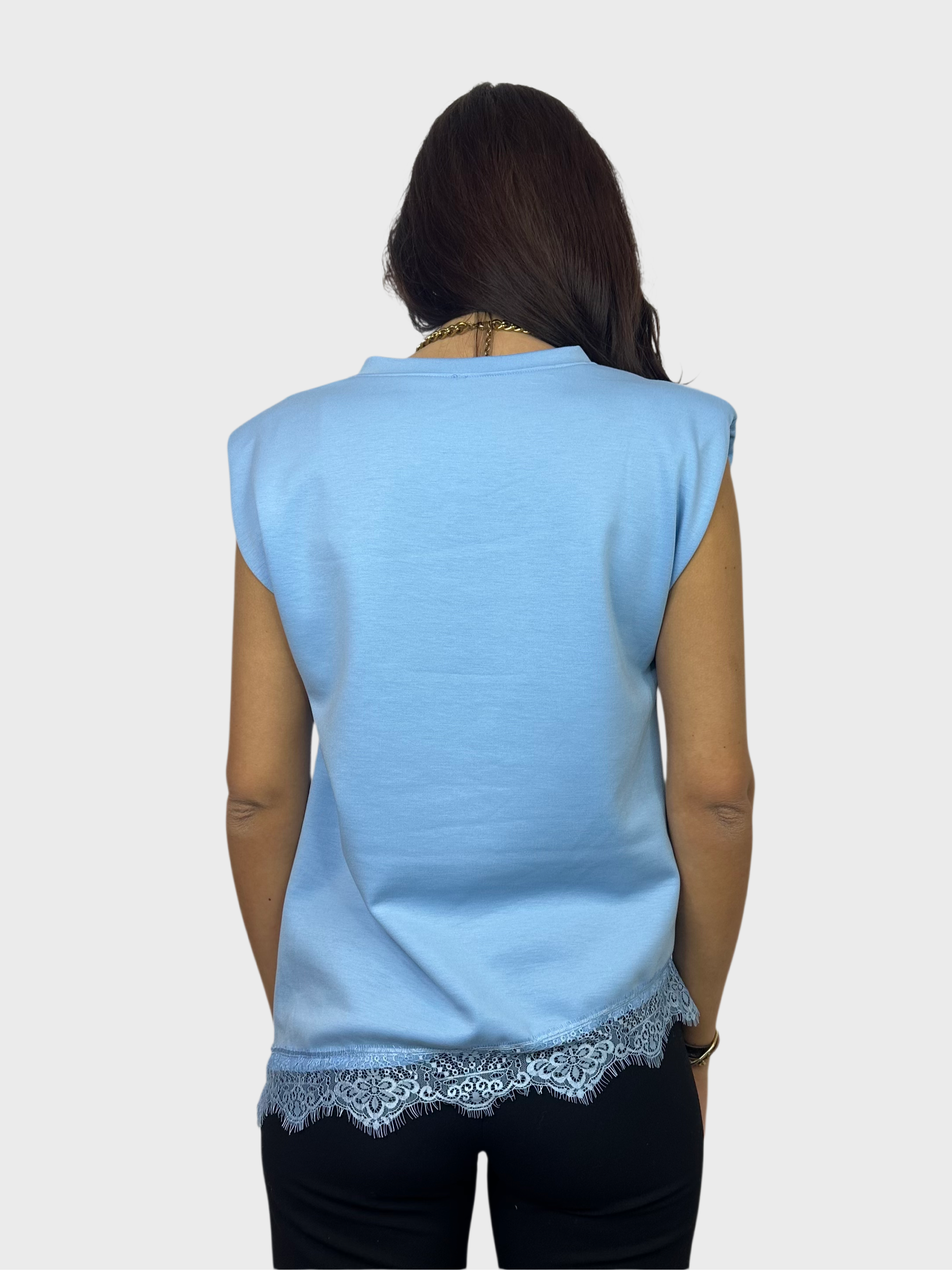 Cindy Top - Blauw