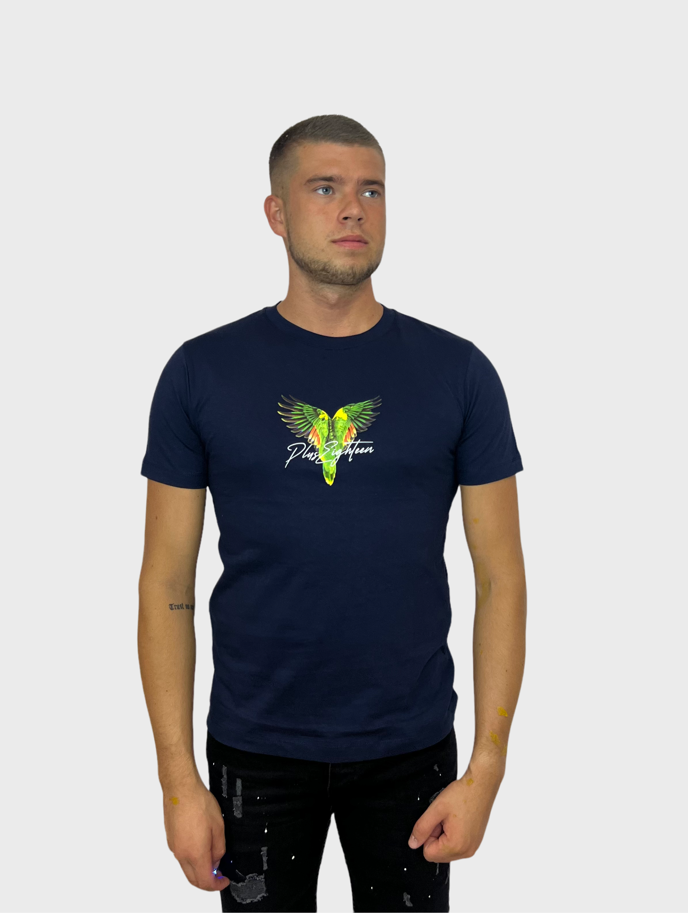 Wings T-Shirt - Navy