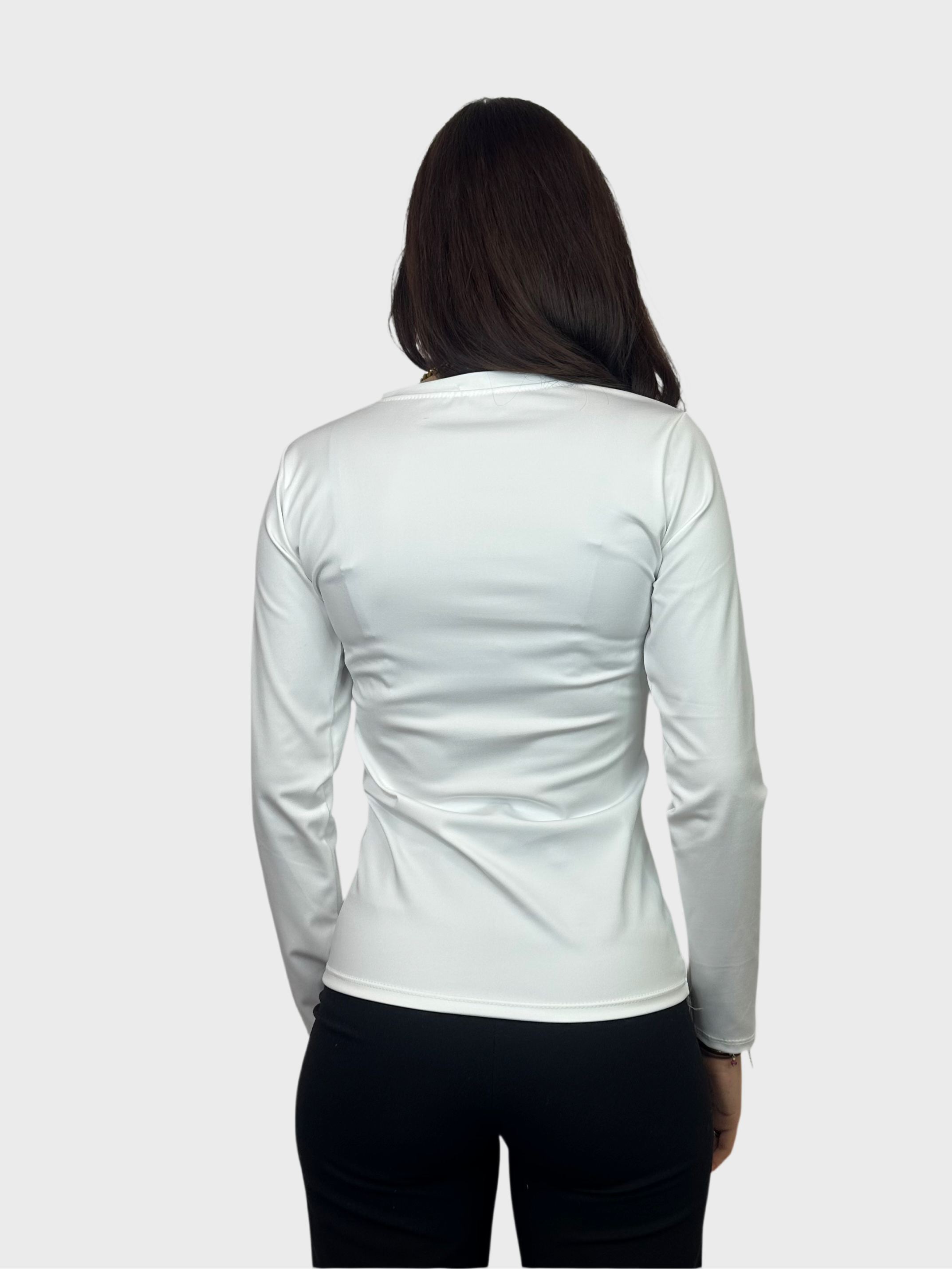 Basic Longsleeve Top - Wit