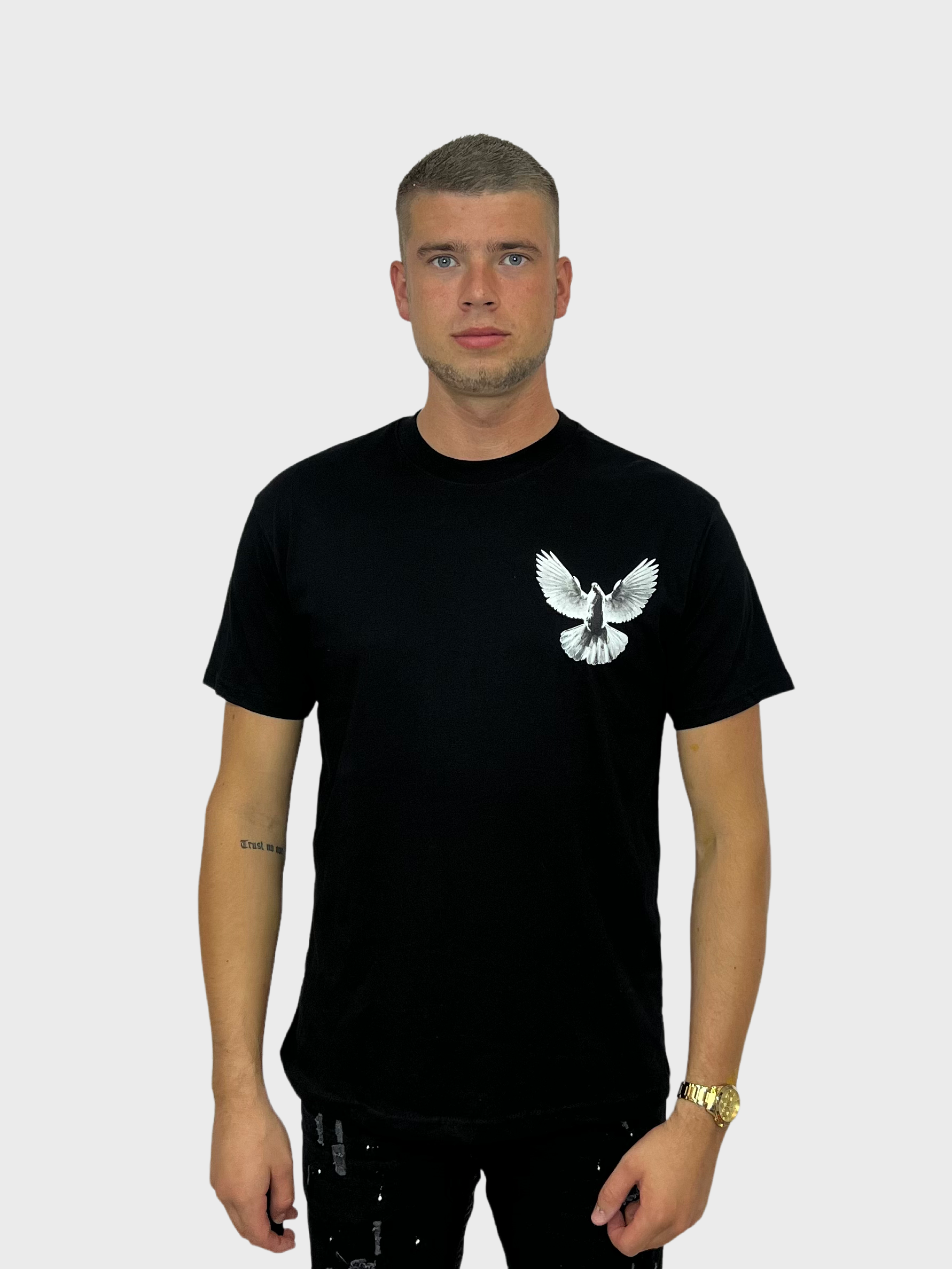 Flying Big T-Shirt - Zwart