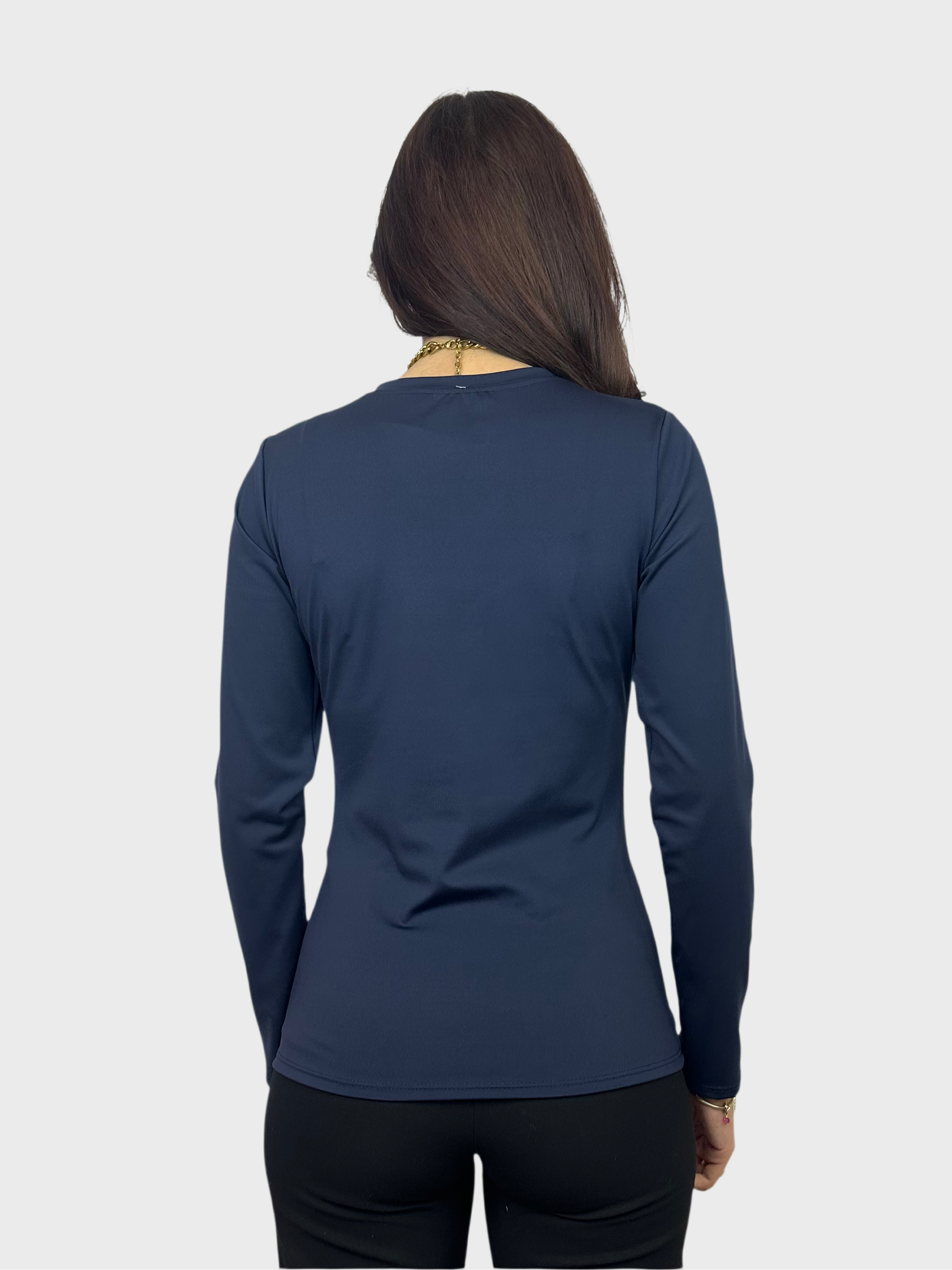 Basic Longsleeve Top - Navy