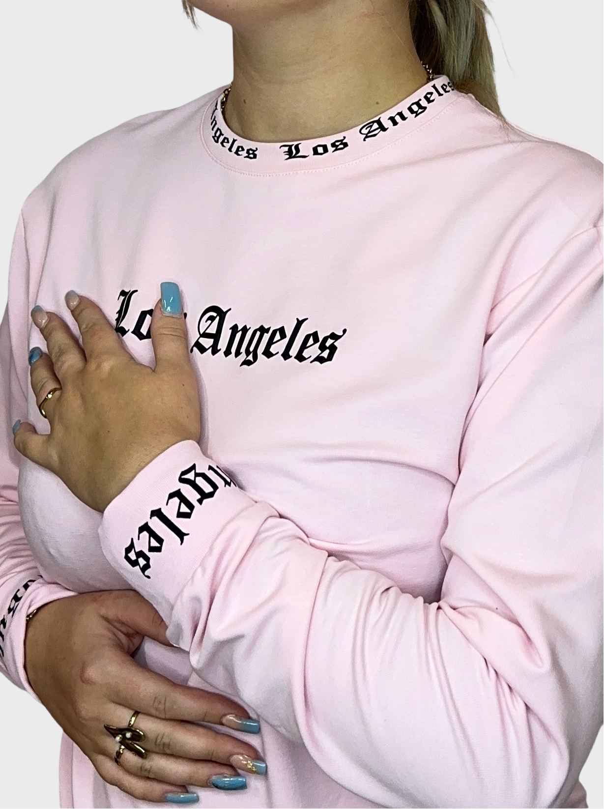 Los Angeles Sweater - Roze