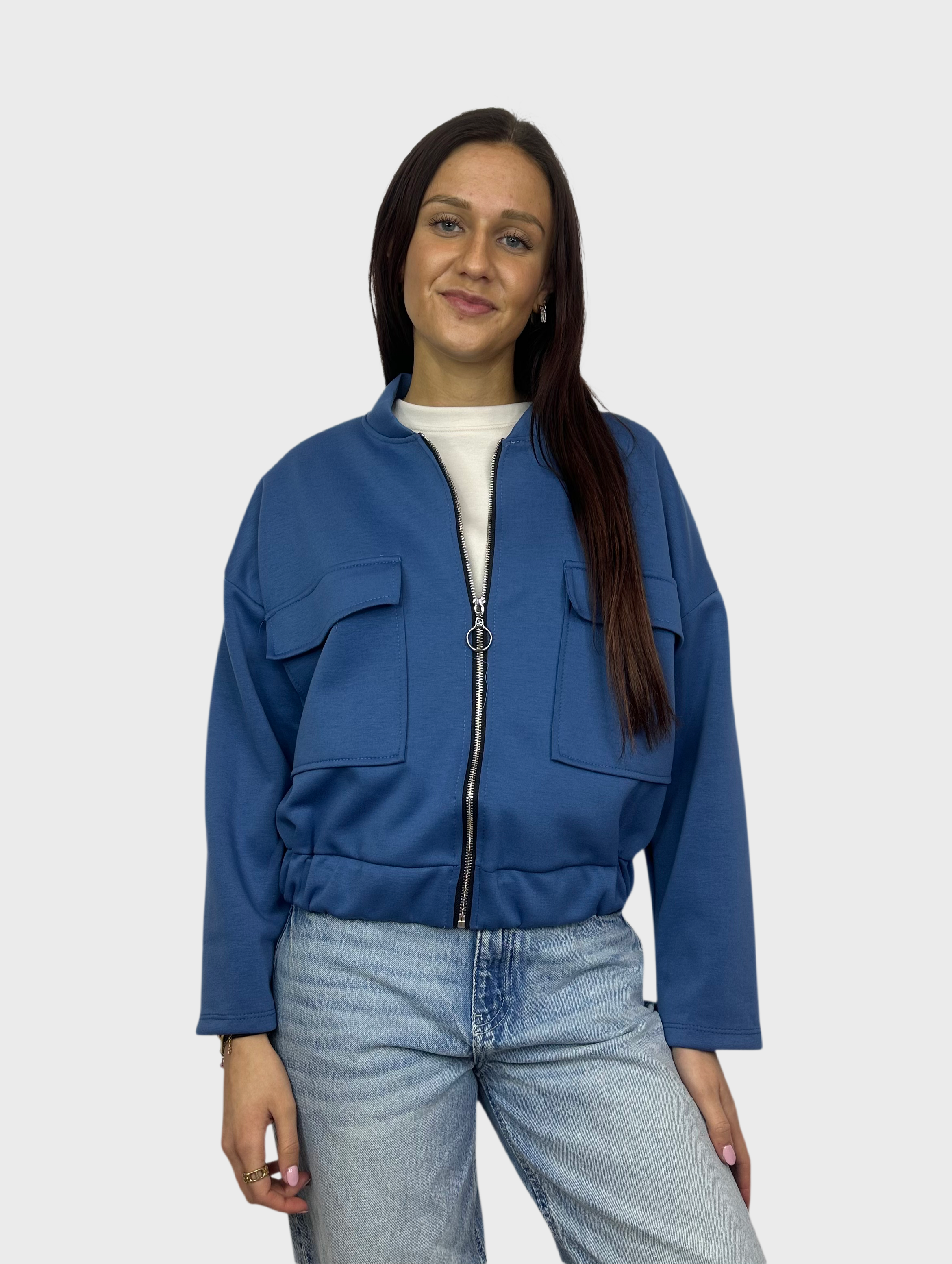 Cargo Jacket - Blauw