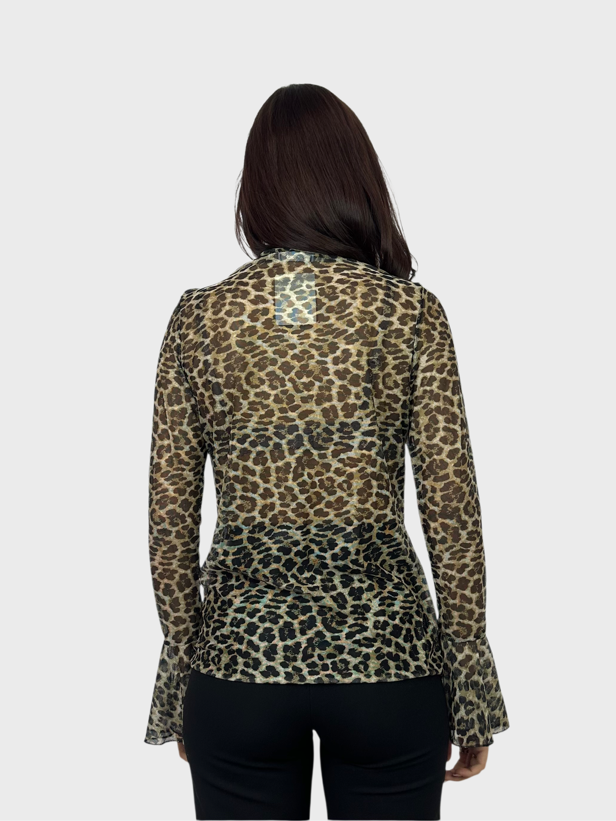 Stefanie Top - Leopard Bruin