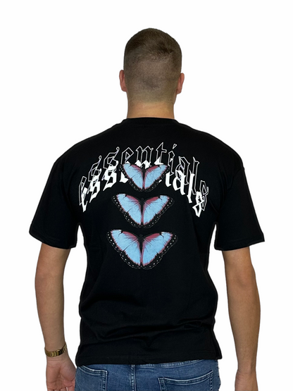 Essentials Butterfly T-Shirt - Zwart