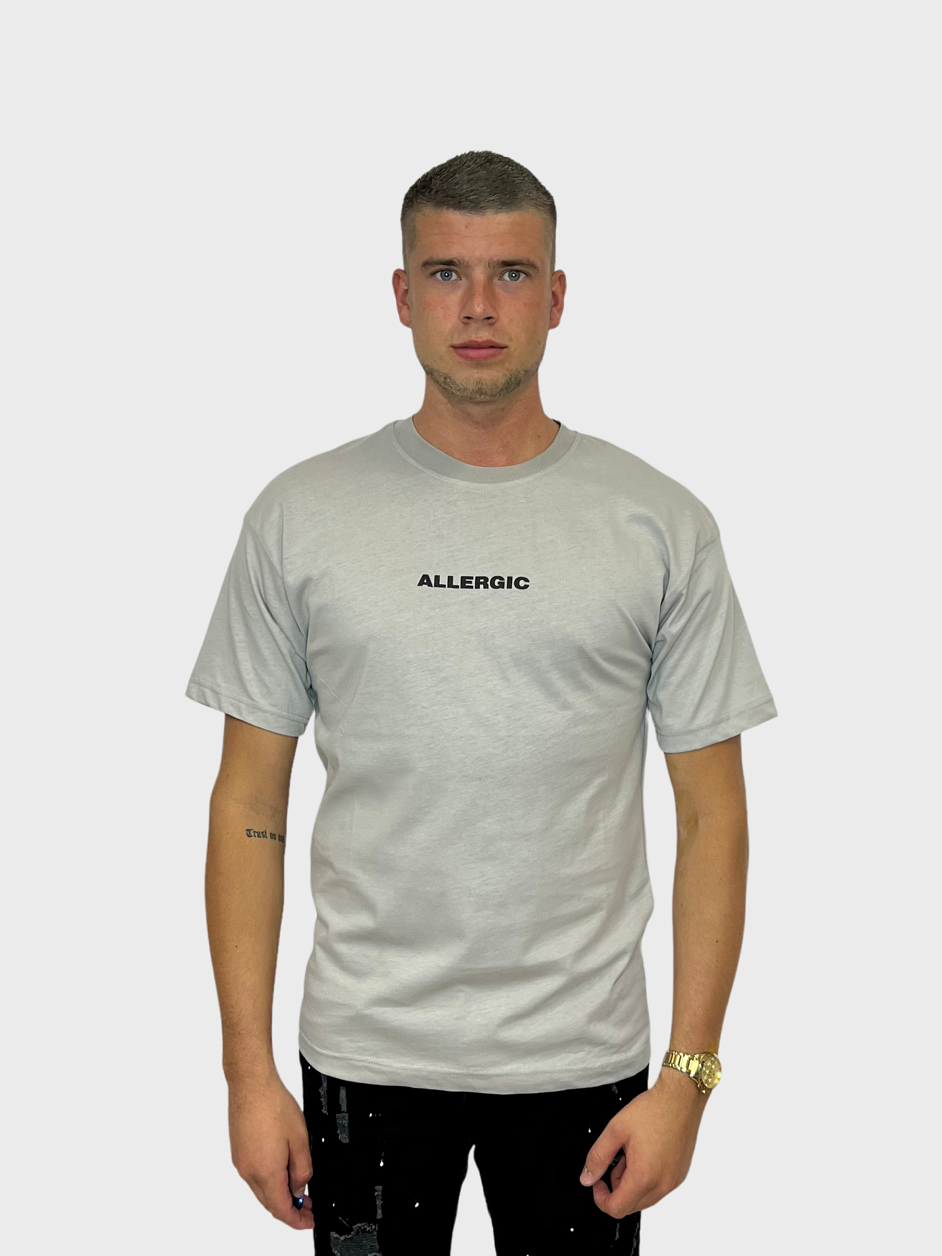 I am Allergic T-Shirt - Grijs