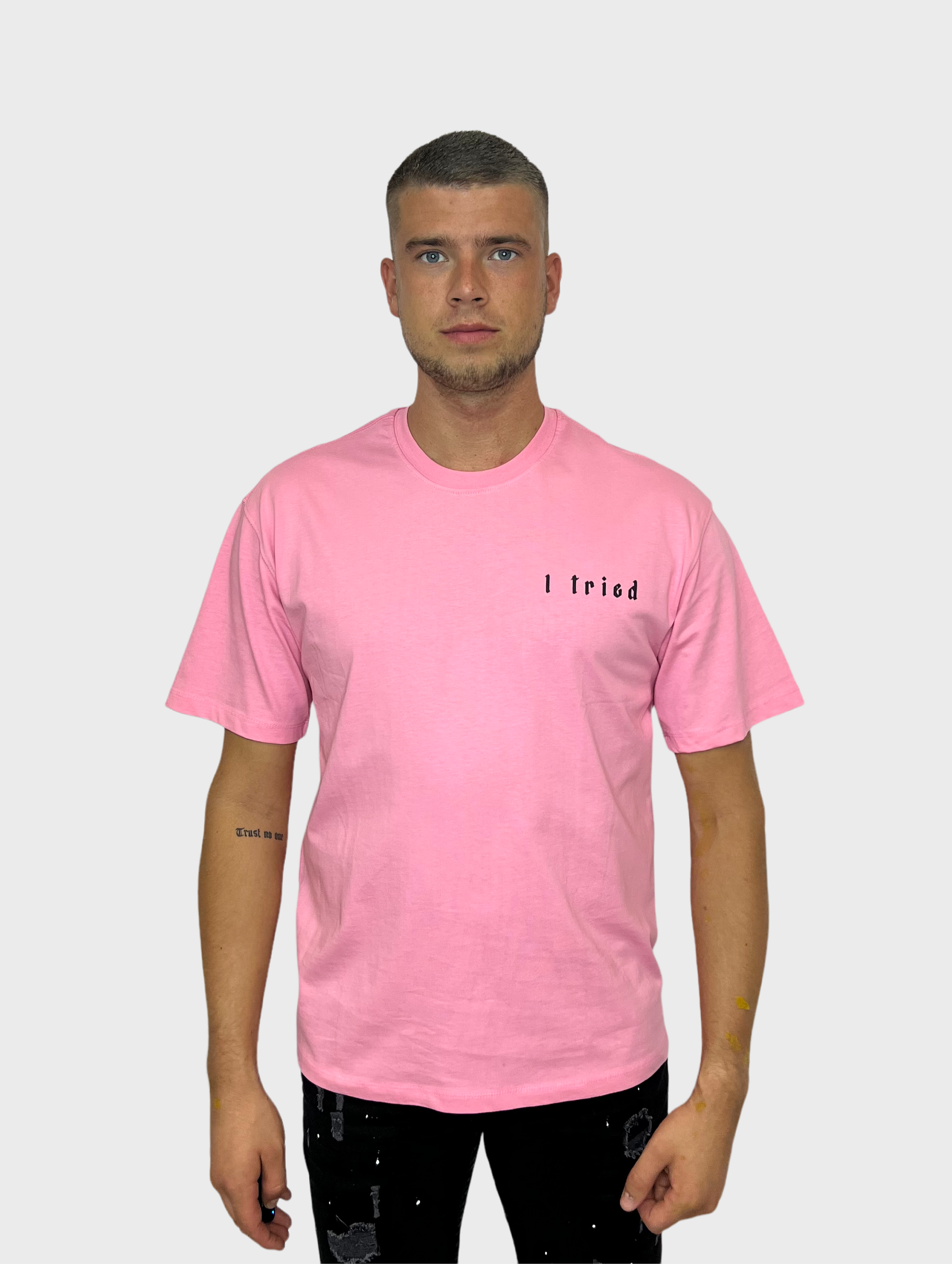 I Tried T-Shirt - Roze