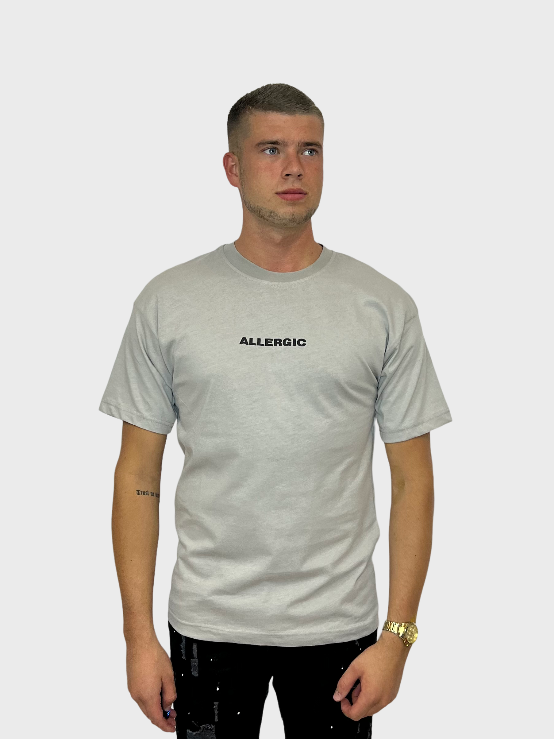 I am Allergic T-Shirt - Grijs