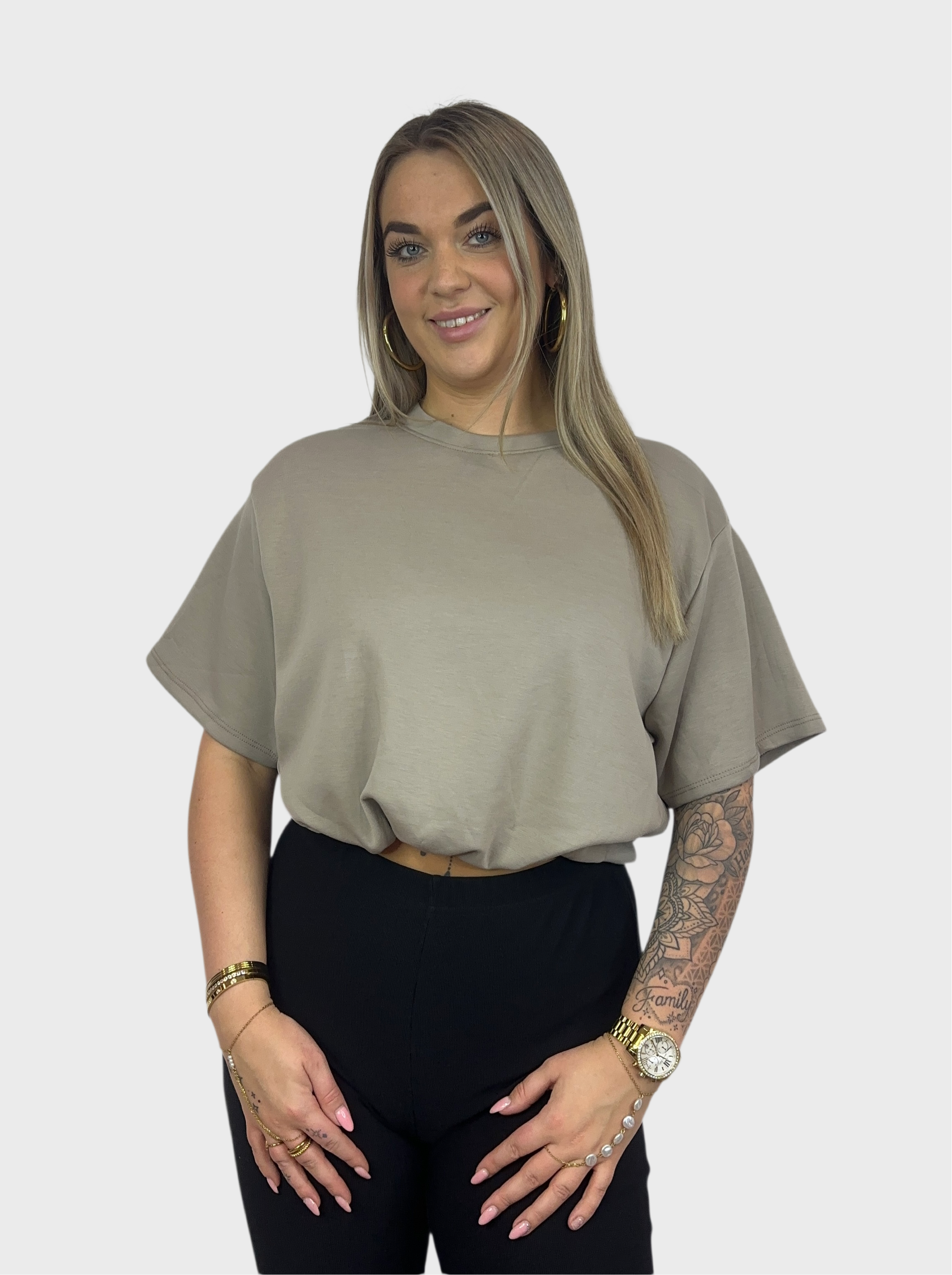 Robine Top - Taupe