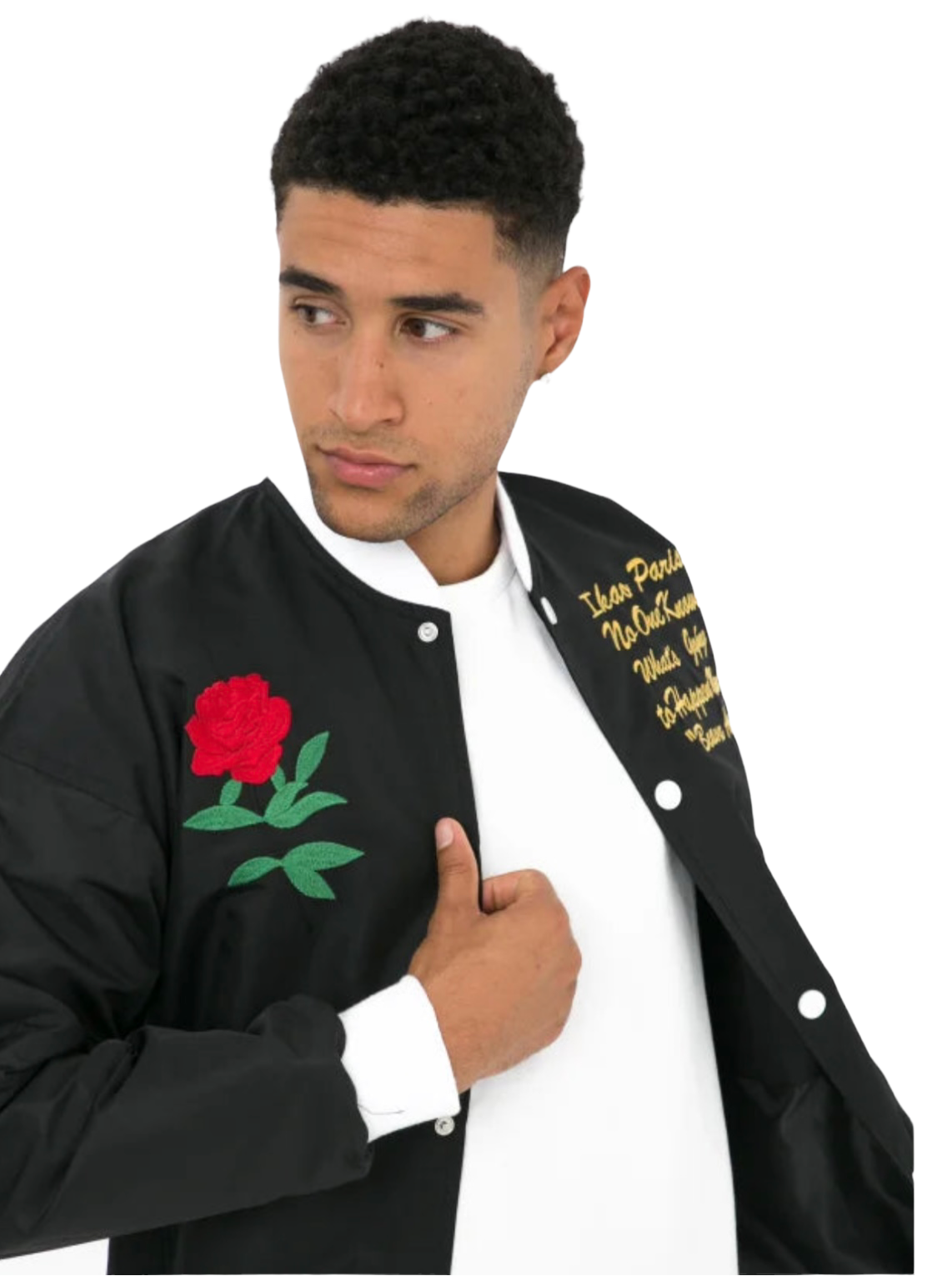 Romantic Rose Jacket - Zwart