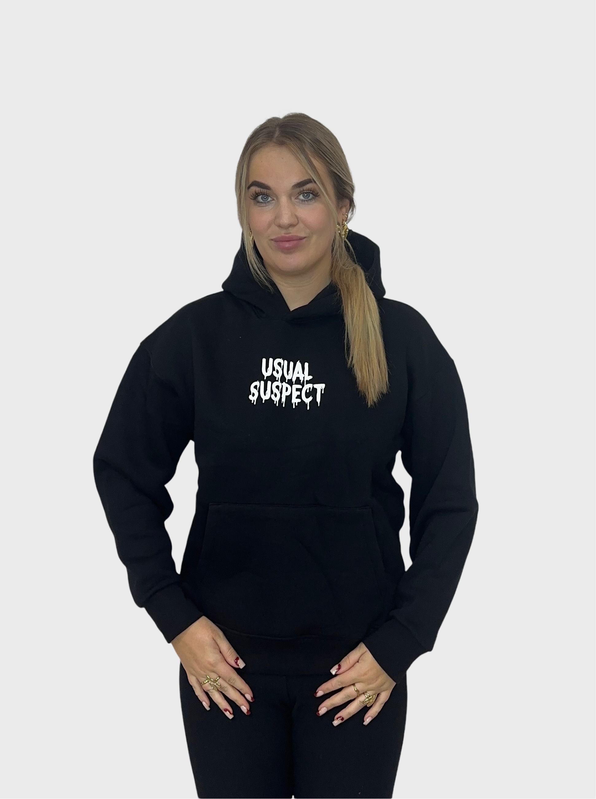 Usual Suspect Hoodie - Zwart