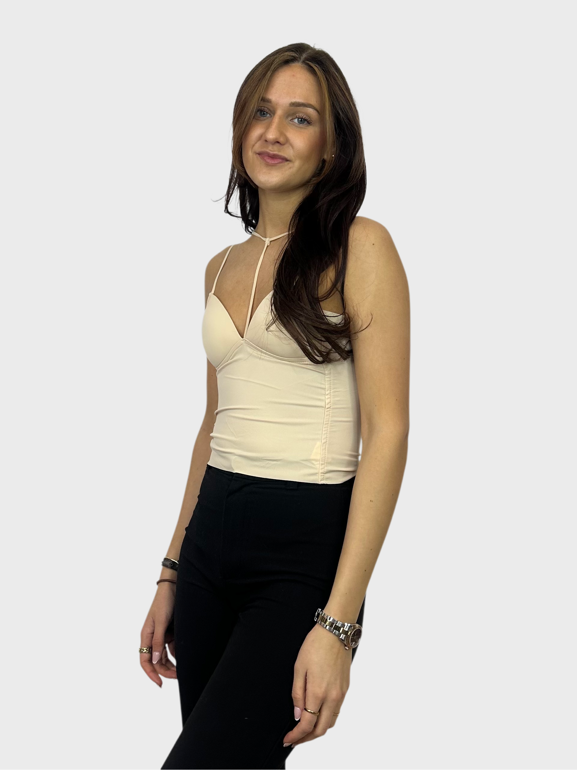 Minimal Chic Top - Beige
