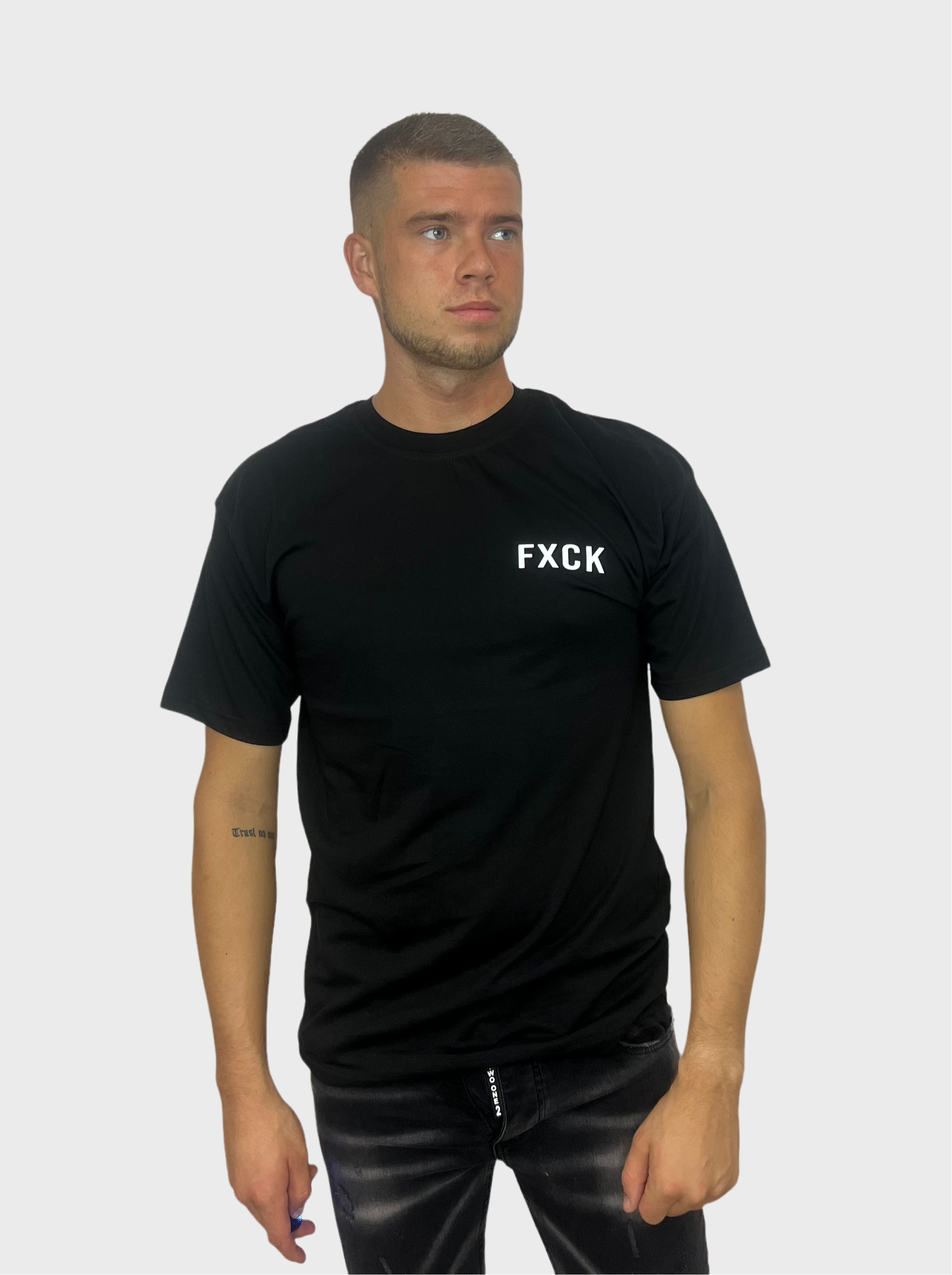 Fxck T-Shirt - Zwart