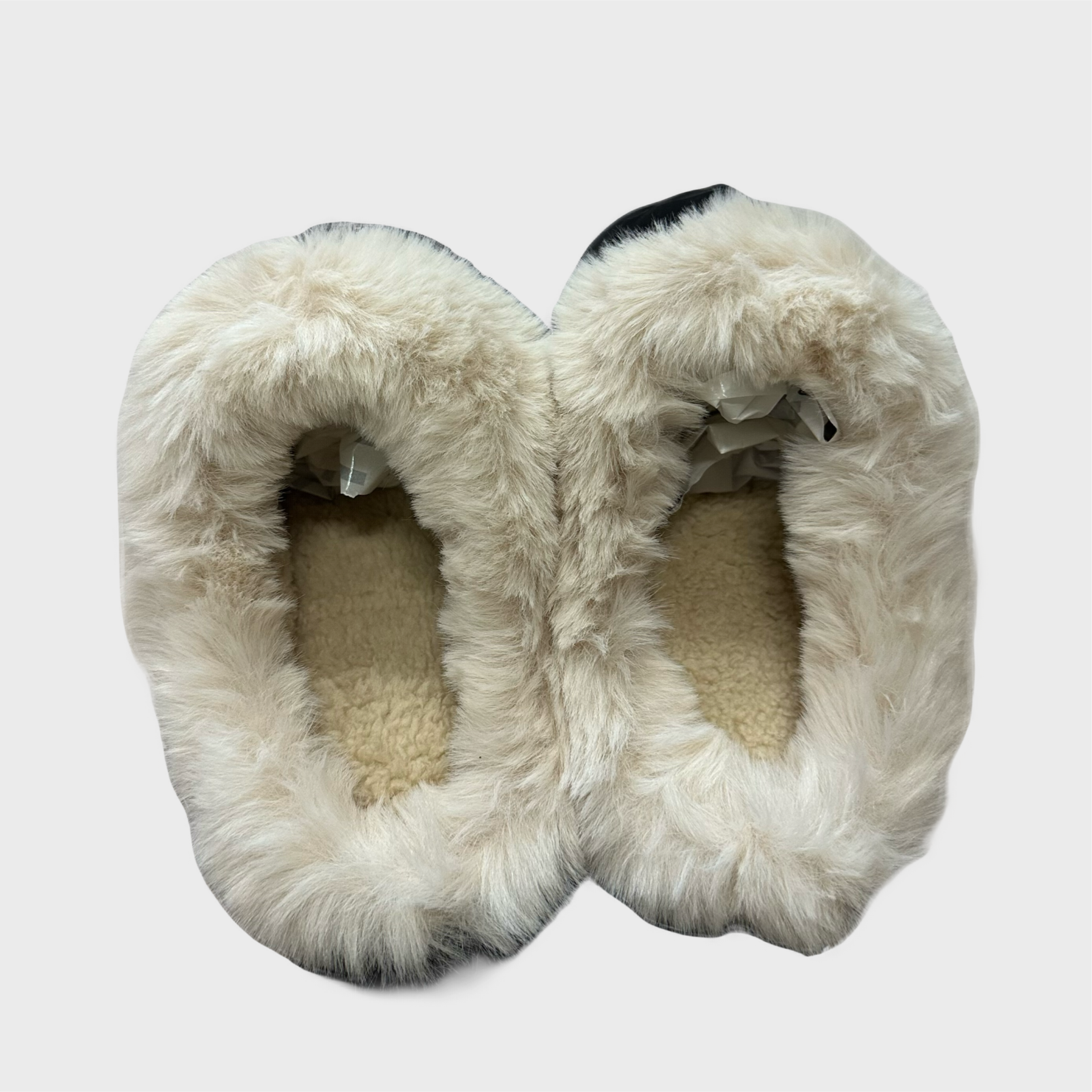 Teddy Pantoffels - Zwart