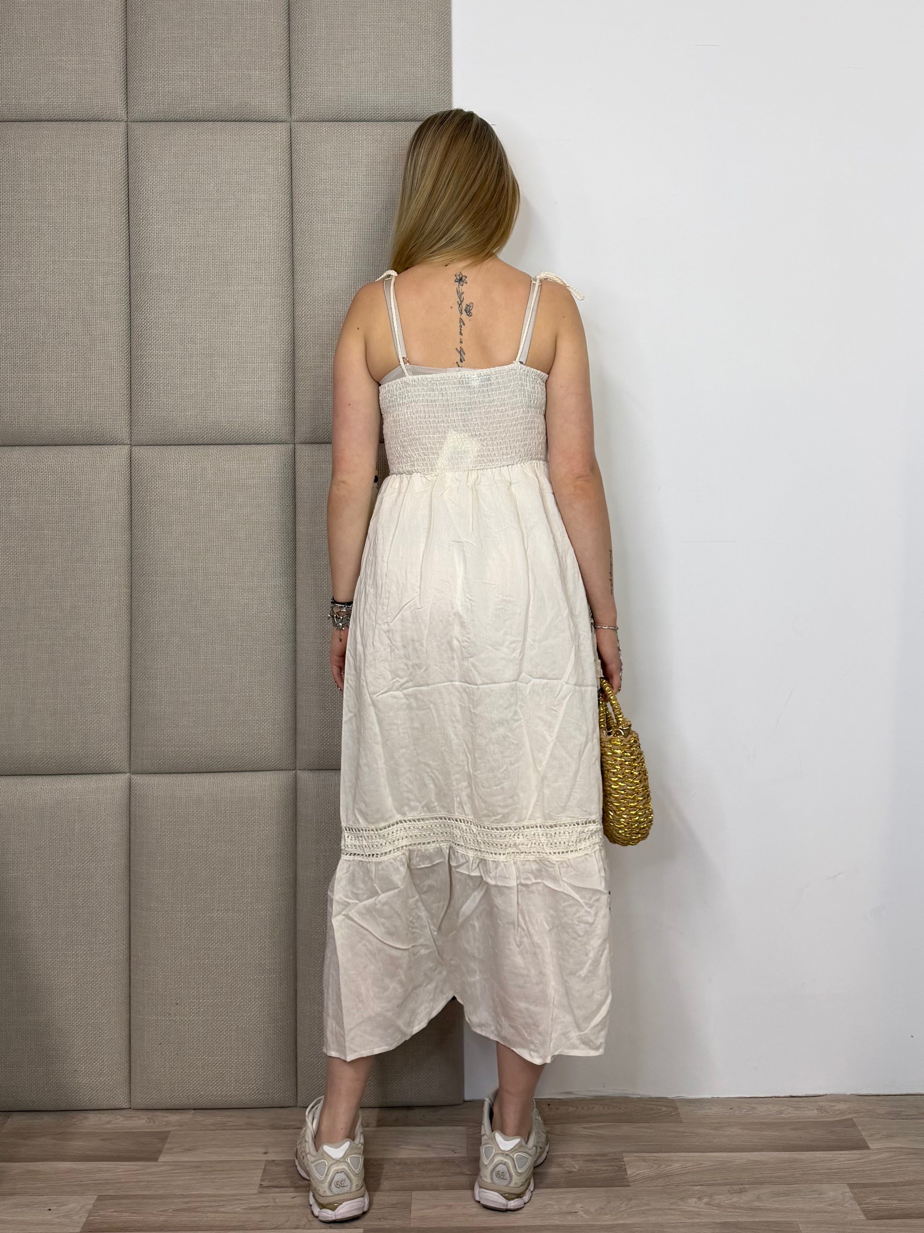 Butterfly Dress - Beige