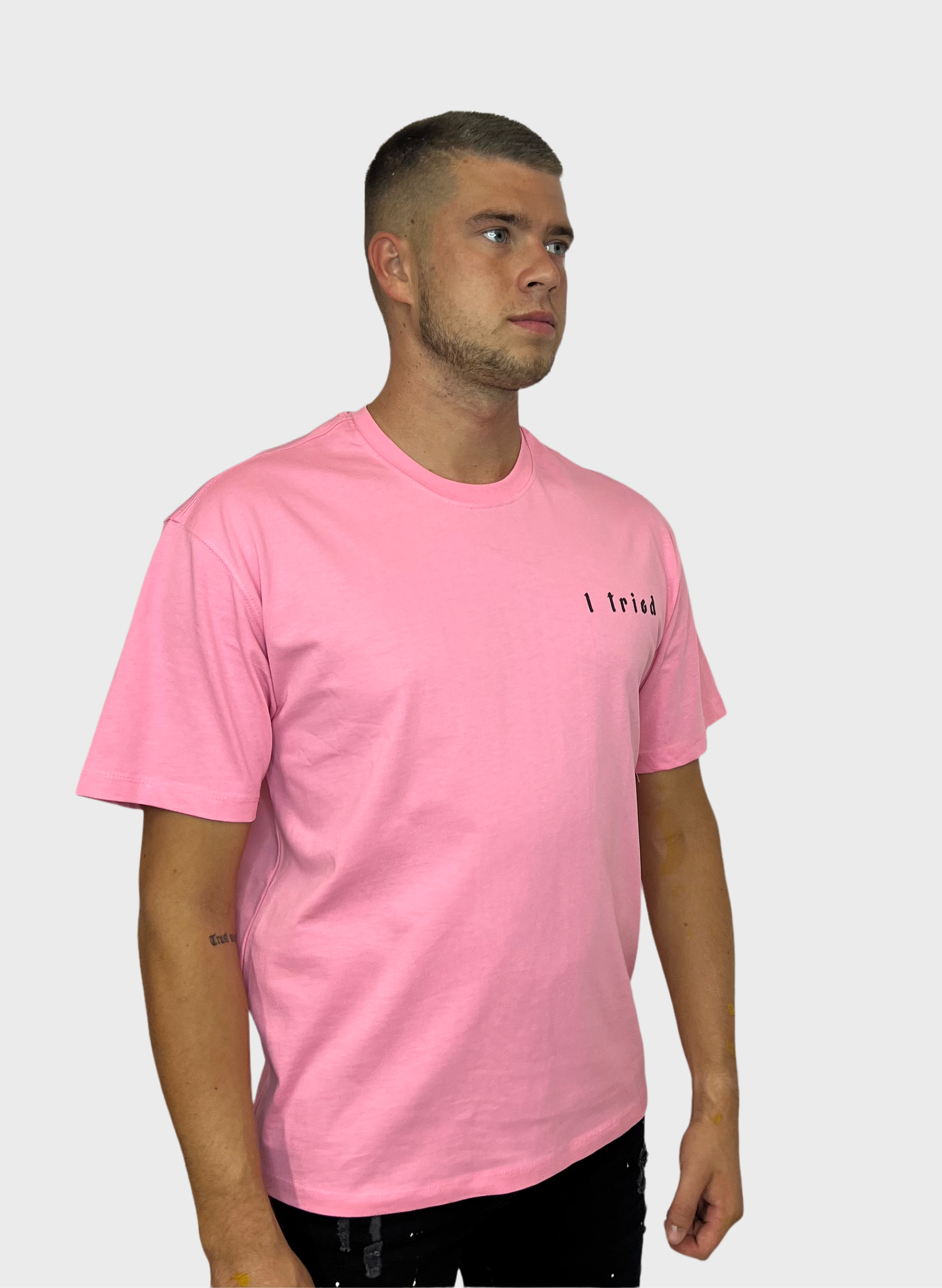 I Tried T-Shirt - Roze