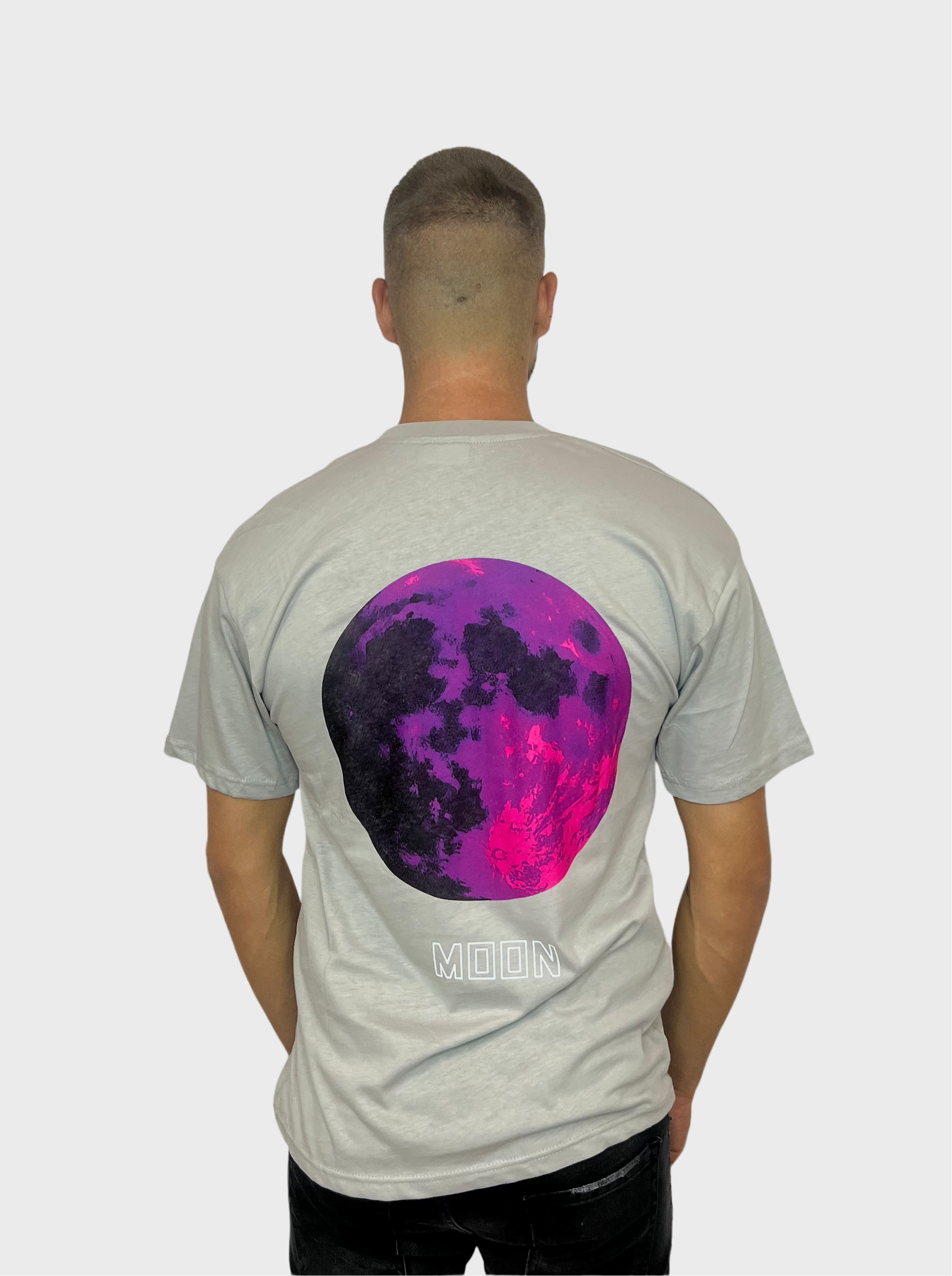 Moon T-Shirt - Grijs