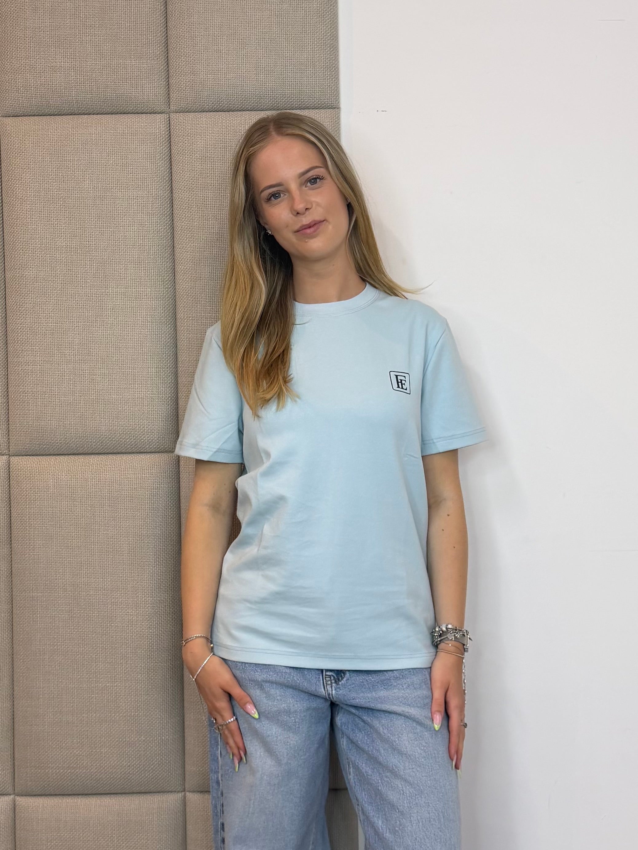Five Flower T-Shirt - Blauw