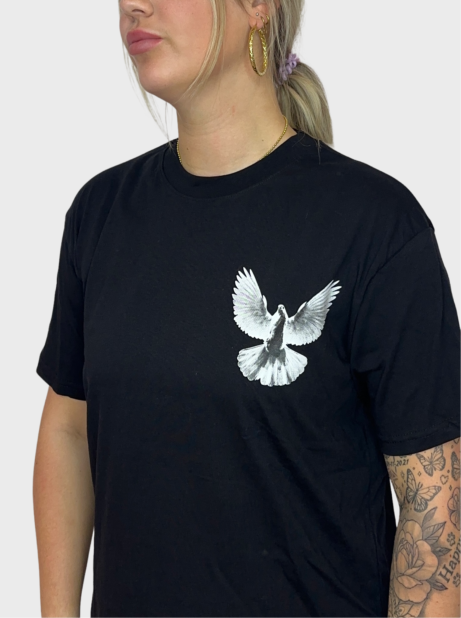 Flying Big T-Shirt - Zwart