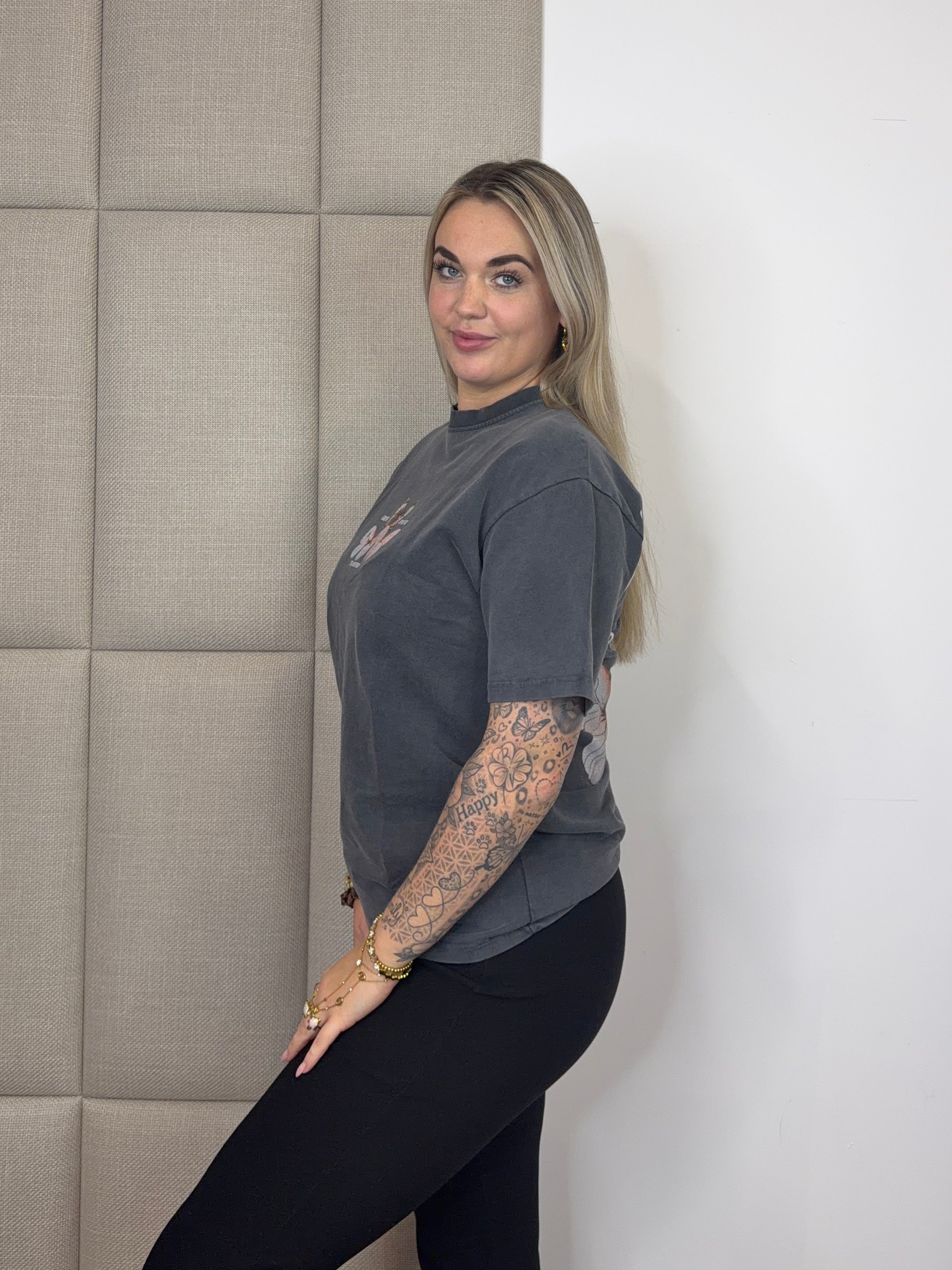 Combi Fly T-Shirt - Donker Grijs