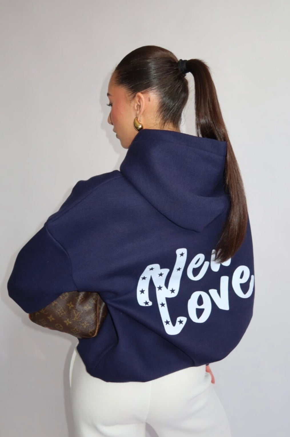 New Love Hoodie - Navy