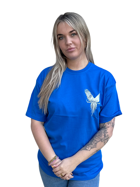 Paradise T-Shirt - Kobalt Blauw