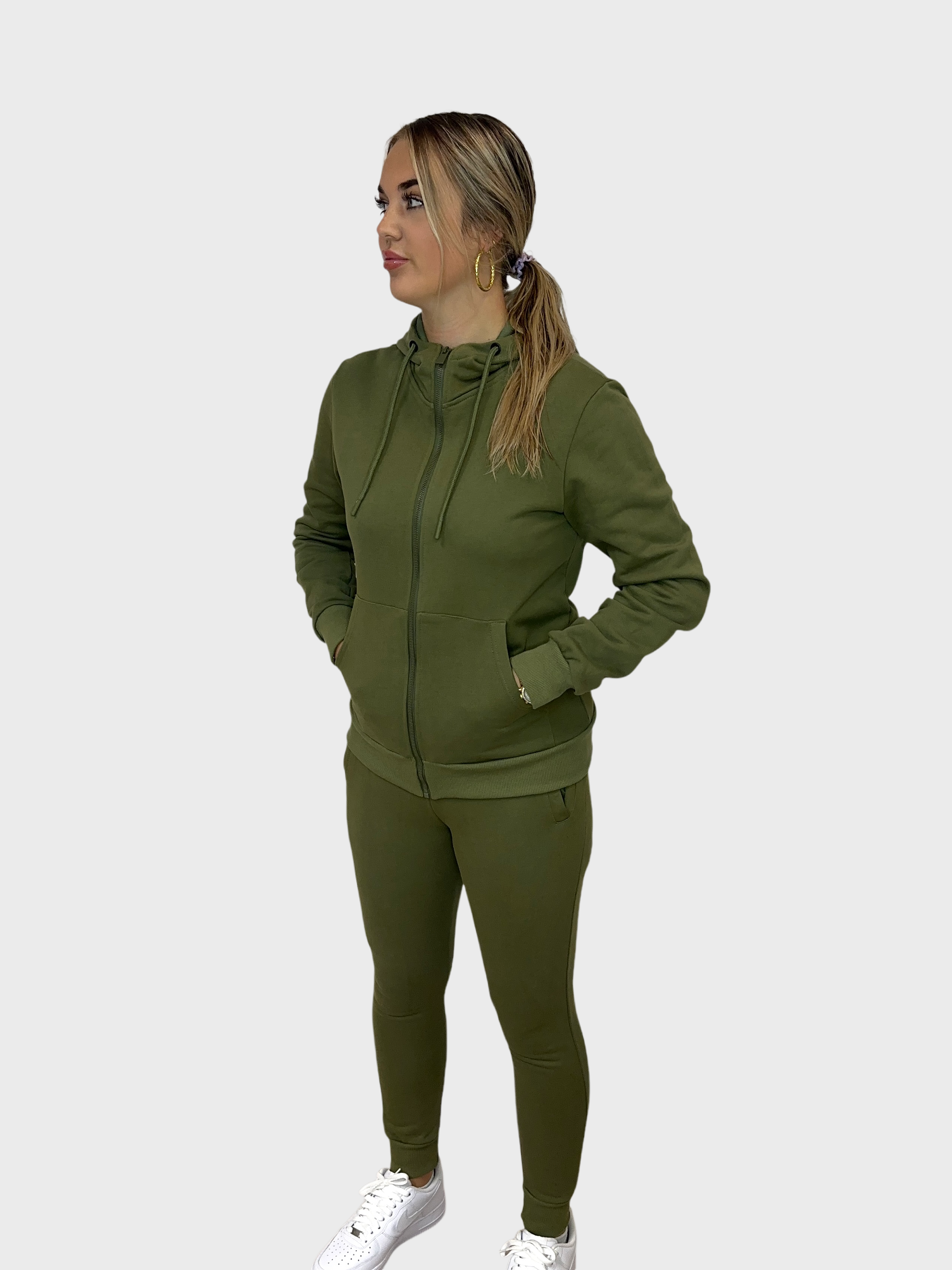 Comfy Vest Trainingspak - Army Groen